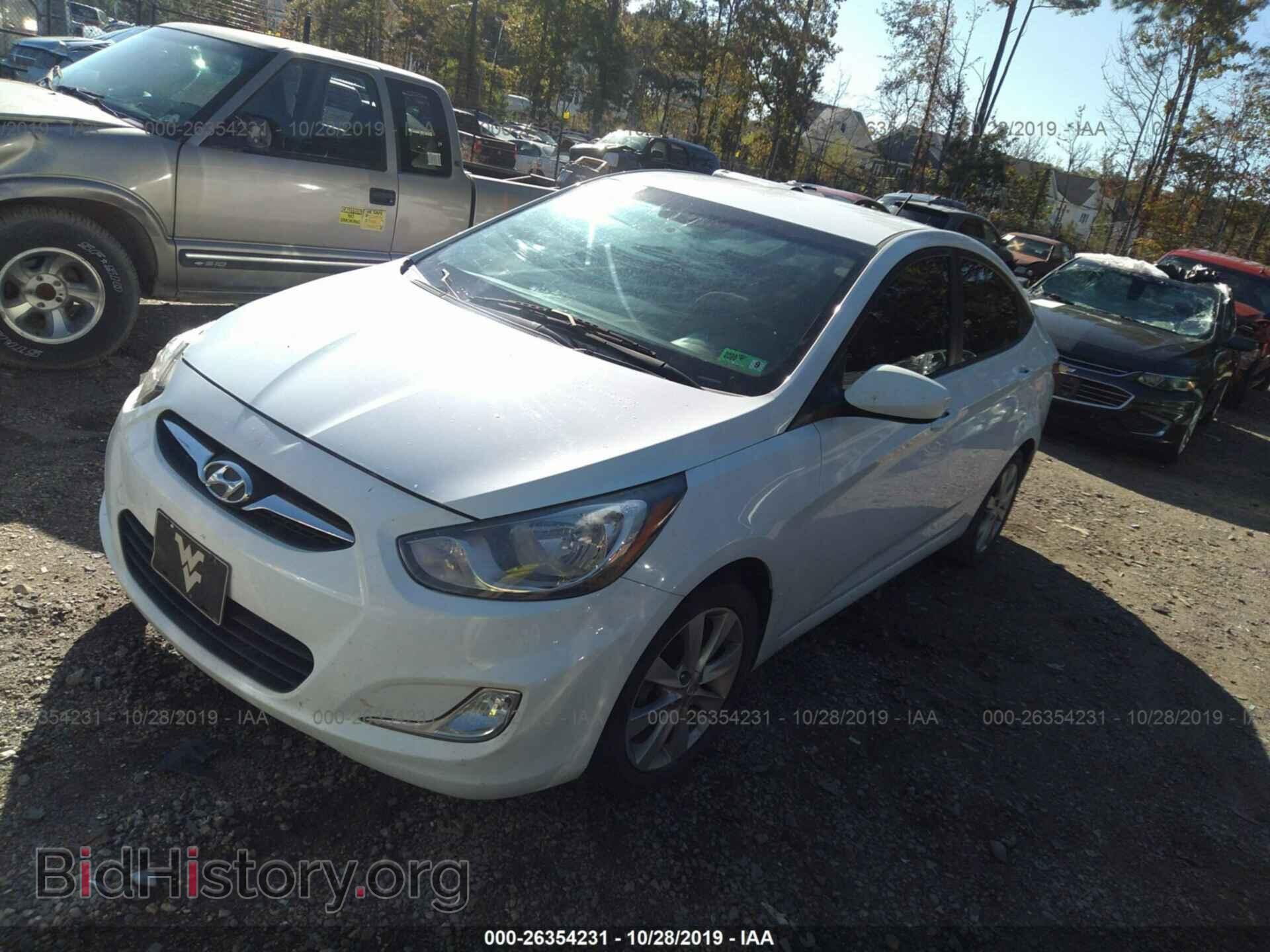 2012 HYUNDAI ACCENT - VIN: KMHCU4AE4CU124364 - Фото 2