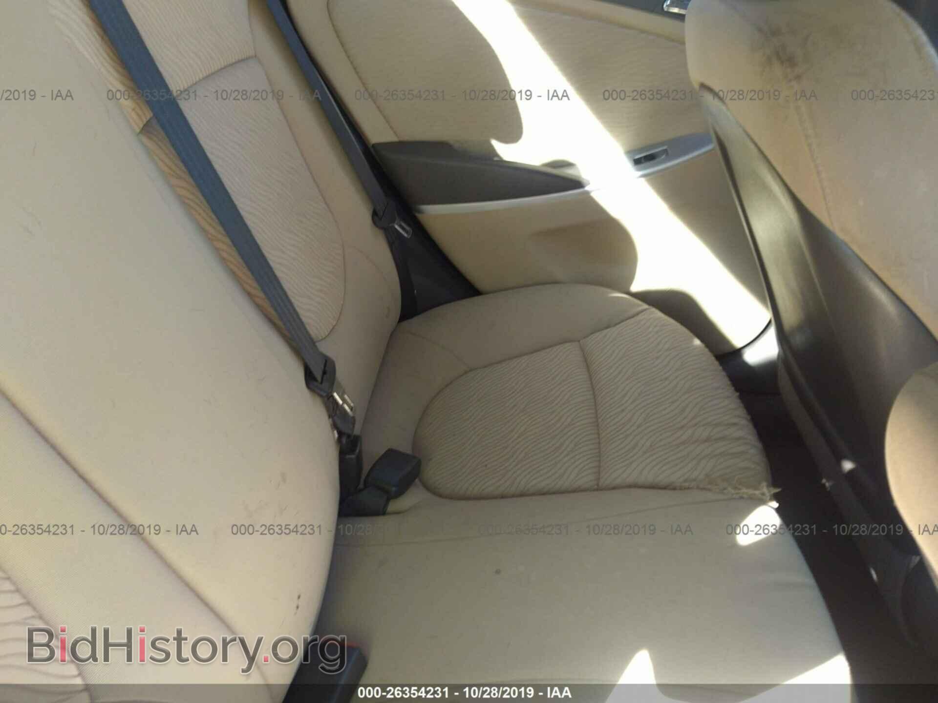 2012 HYUNDAI ACCENT - VIN: KMHCU4AE4CU124364 - Фото 8