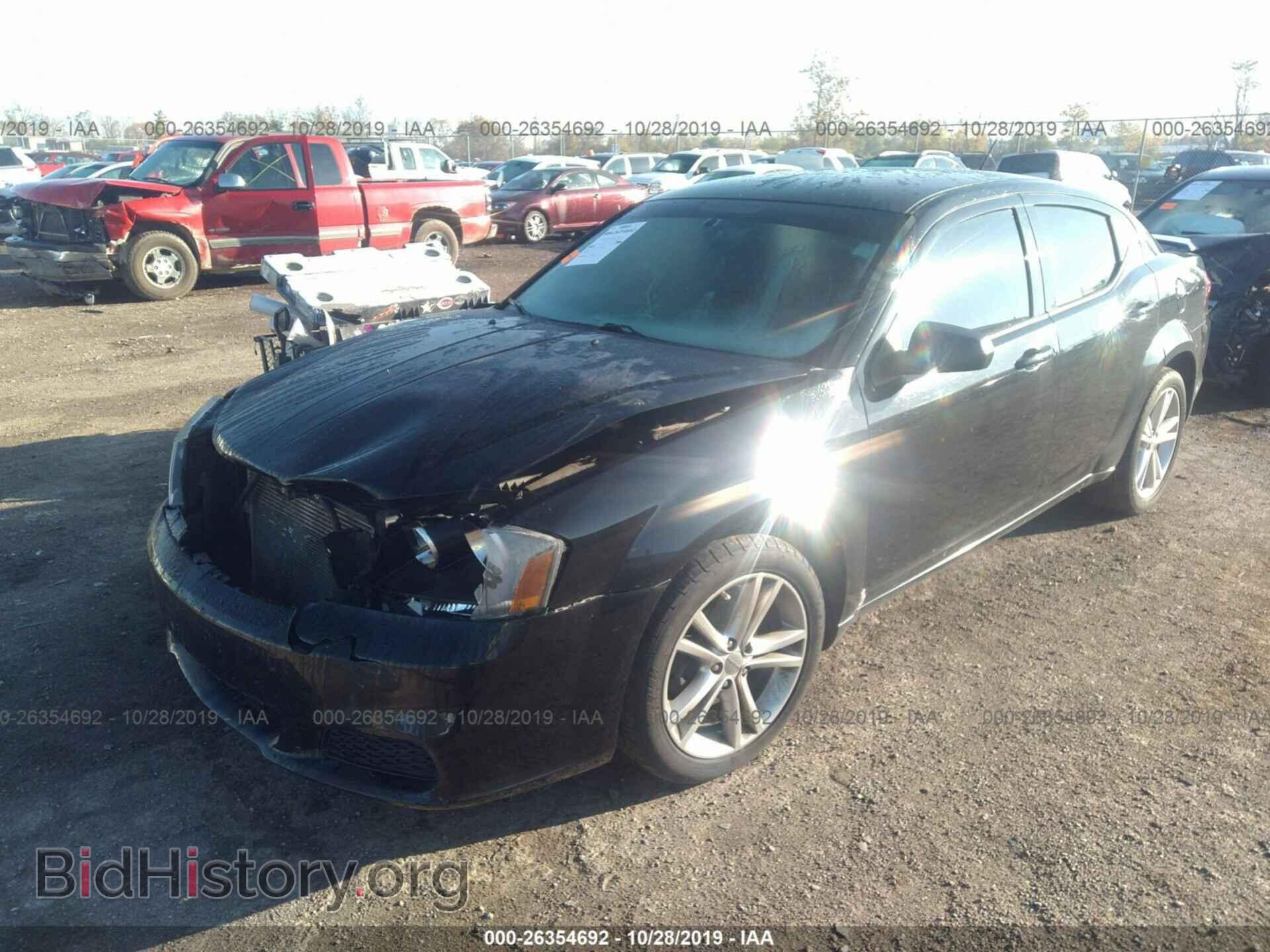 2013 DODGE AVENGER - VIN: 1C3CDZAG4DN756168 - Фото 2