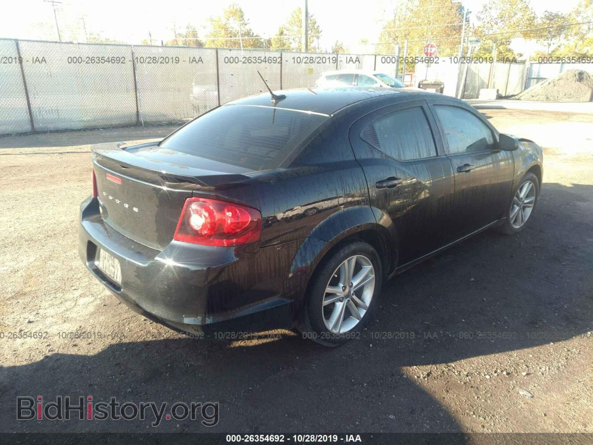 2013 DODGE AVENGER - VIN: 1C3CDZAG4DN756168 - Фото 4