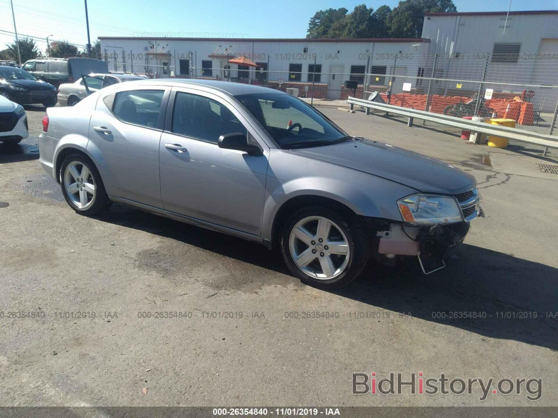 Фотография 1C3CDZAB6DN566313 - DODGE AVENGER 2013