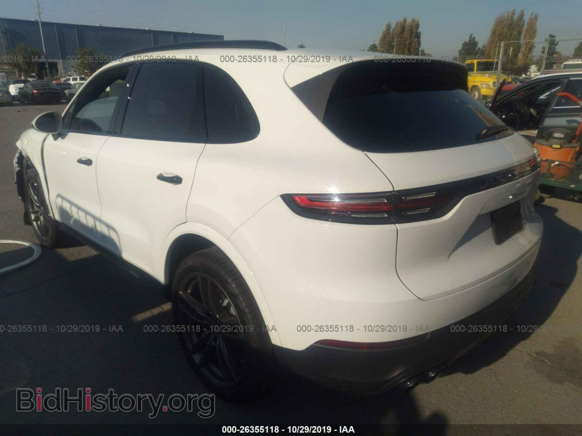 2019 PORSCHE CAYENNE - VIN: WP1AA2AY4KDA13703 - Фото 3