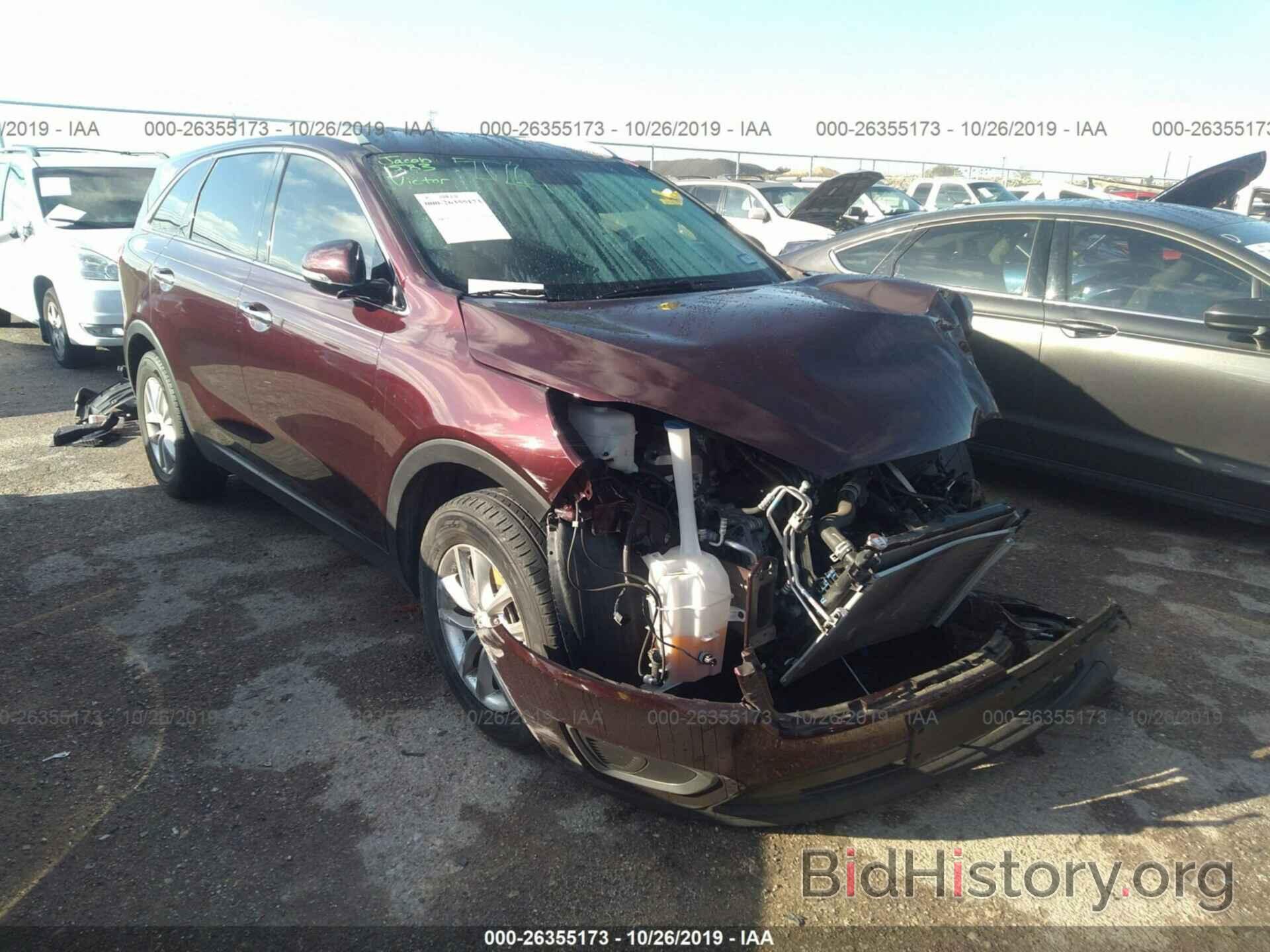 Photo 5XYPG4A37JG372182 - KIA SORENTO 2018