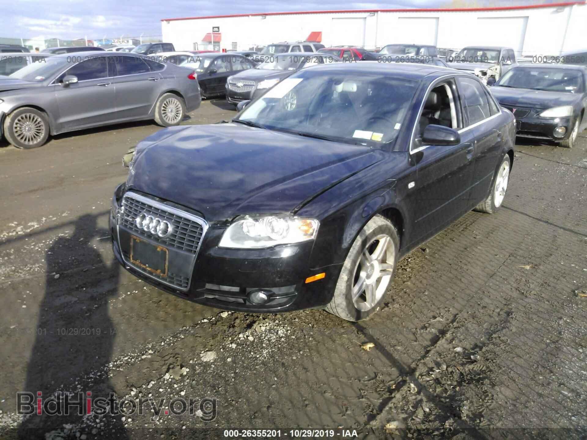 2007 AUDI A4 - VIN: WAUDF78E97A056450 - Фото 2