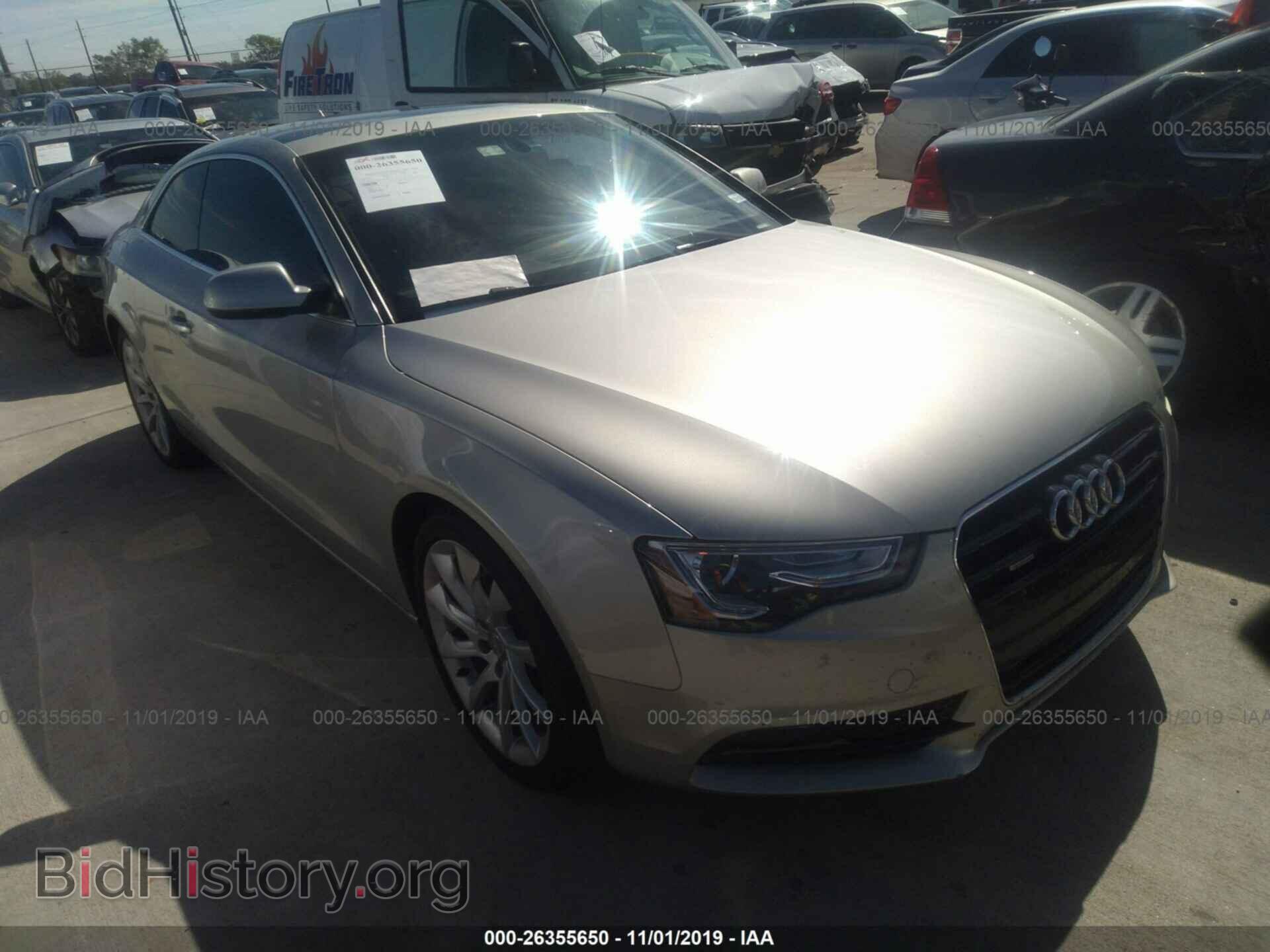 Фотография WAULFAFR1DA075066 - AUDI A5 2013