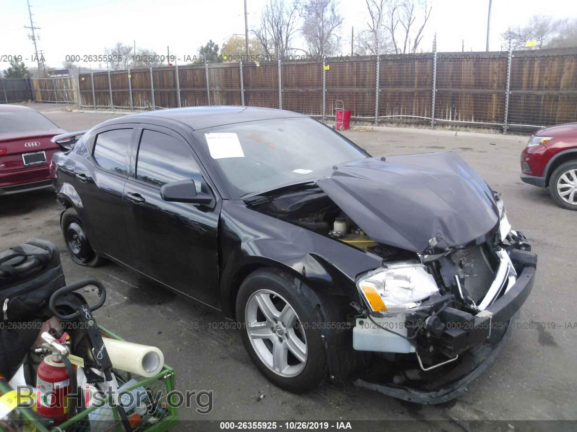 Фотография 1C3CDZAG3CN290876 - DODGE AVENGER 2012