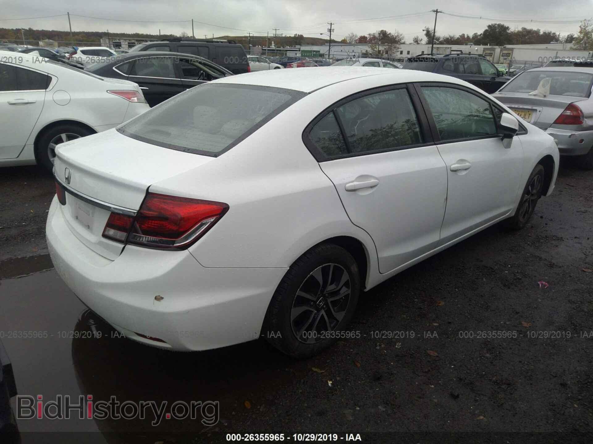 2013 HONDA CIVIC - VIN: 19XFB2F84DE270293 - Фото 4