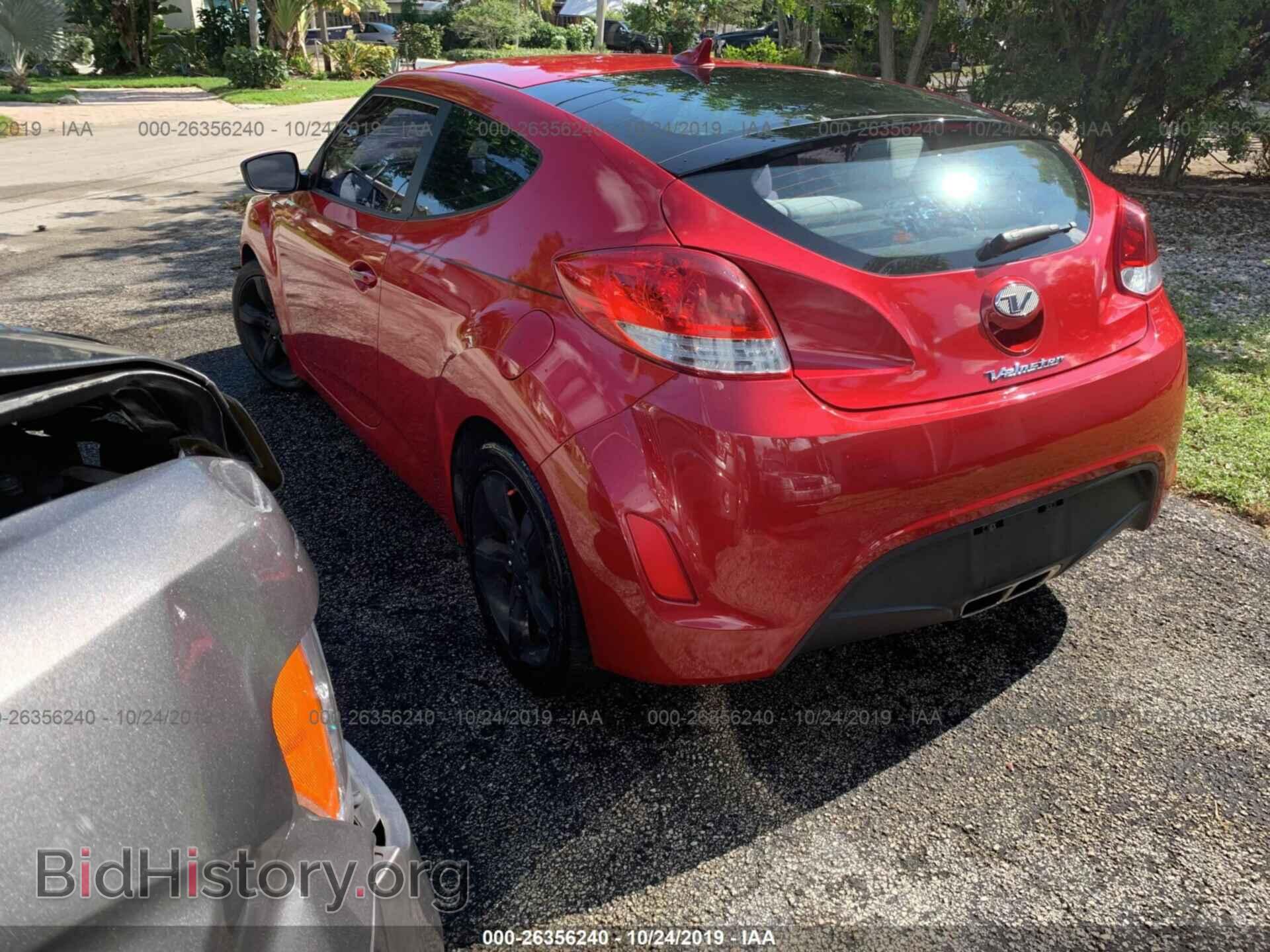 2012 HYUNDAI VELOSTER - VIN: KMHTC6AD8CU019896 - Фото 3