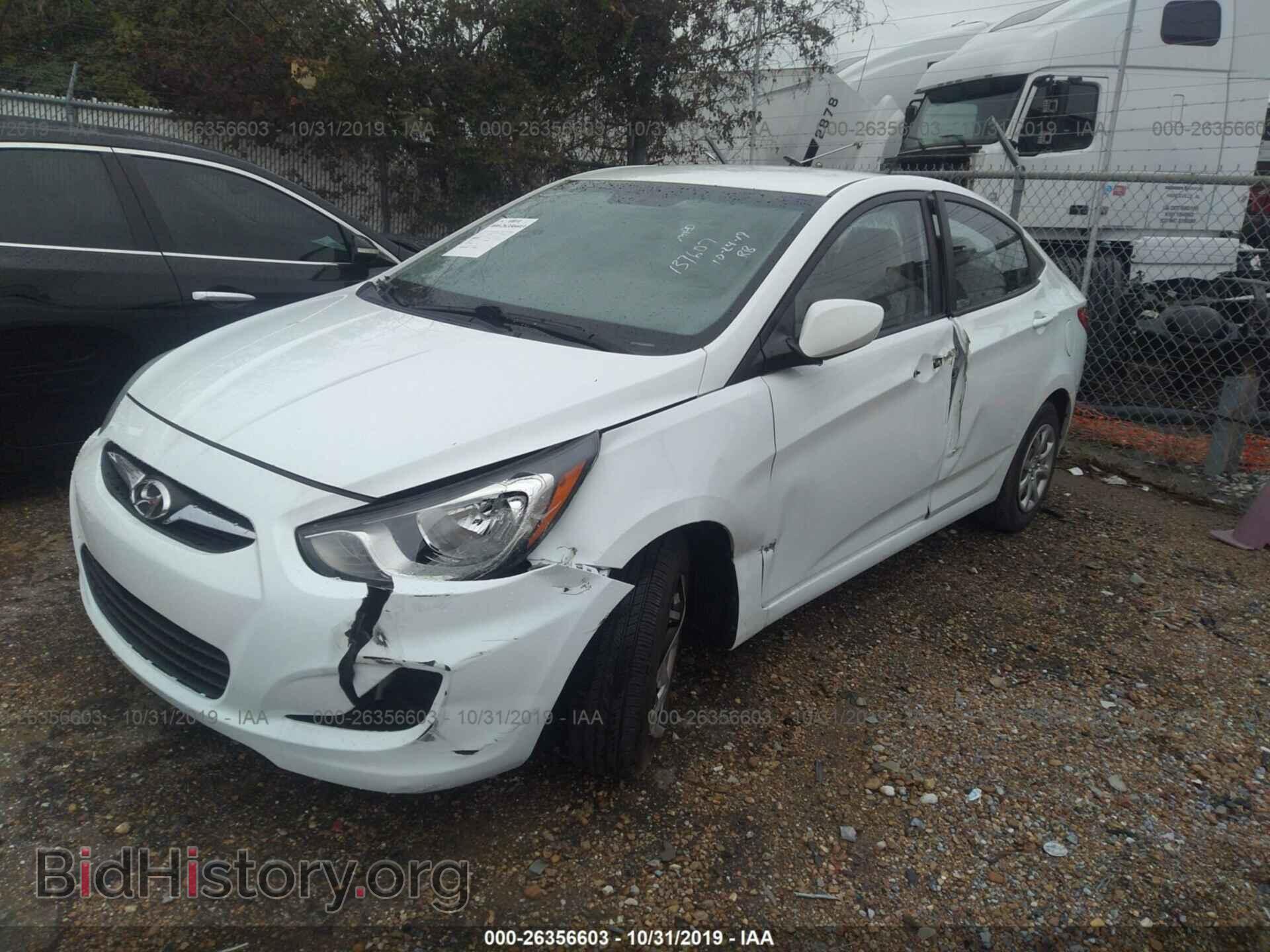 2013 HYUNDAI ACCENT - VIN: KMHCT4AE8DU330131 - Фото 2