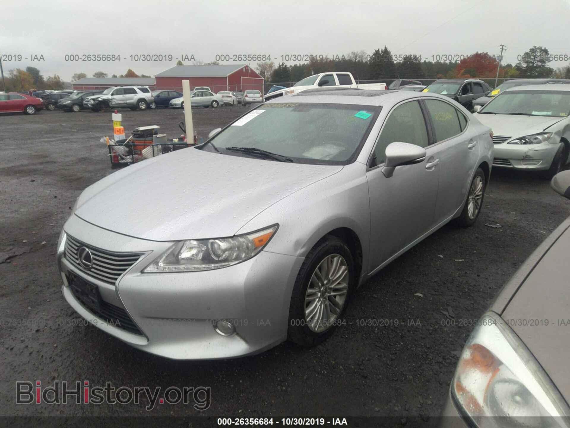 2013 LEXUS ES - VIN: JTHBK1GG7D2066307 - Фото 2
