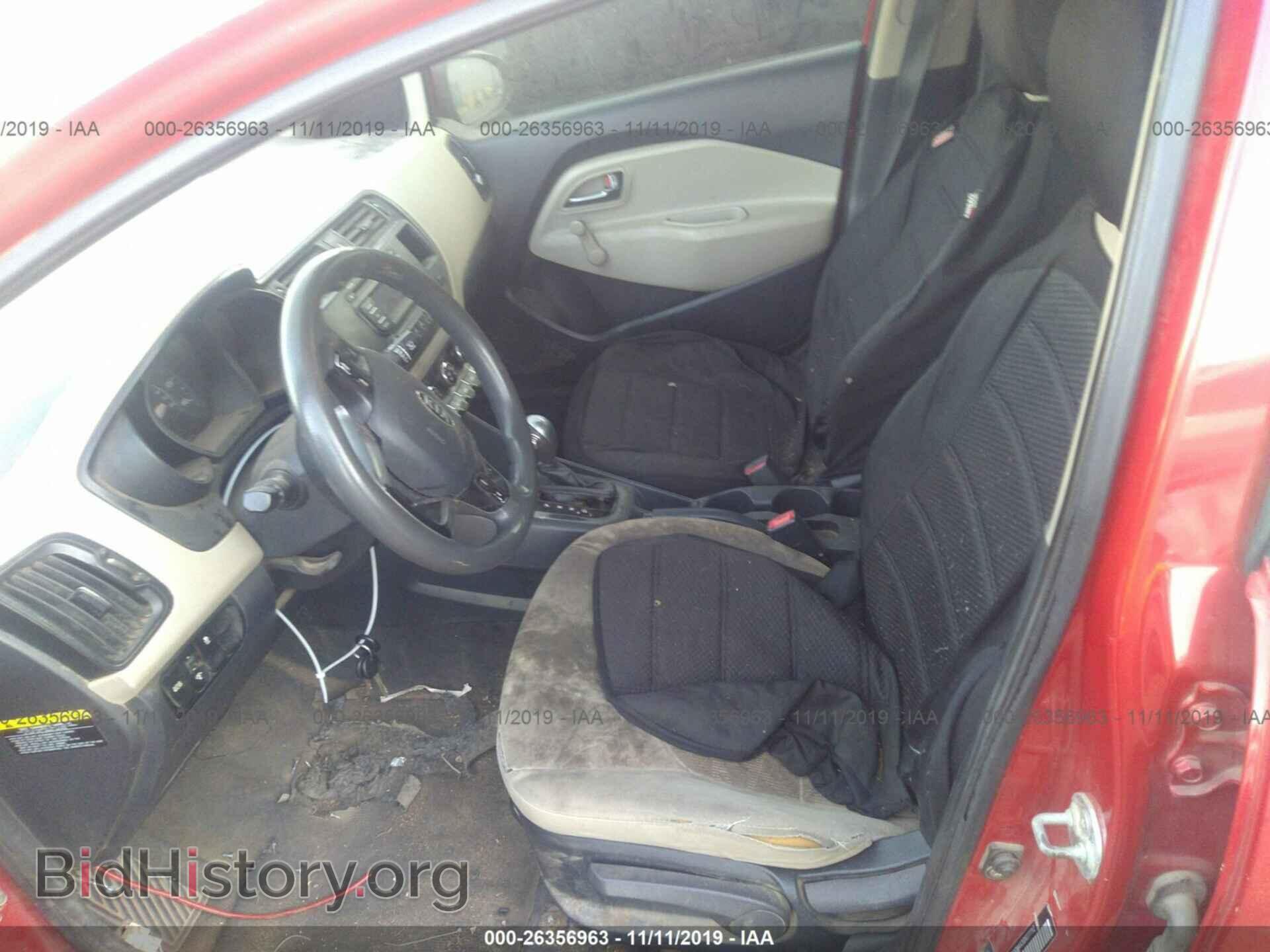 2013 KIA RIO - VIN: KNADM4A31D6177792 - Фото 5