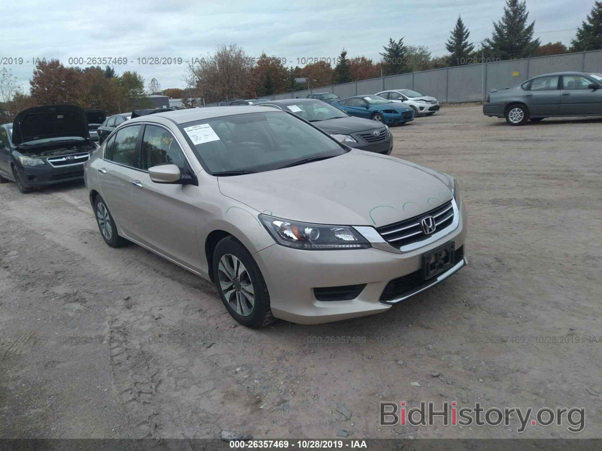 Photo 1HGCR2F38EA031015 - HONDA ACCORD 2014