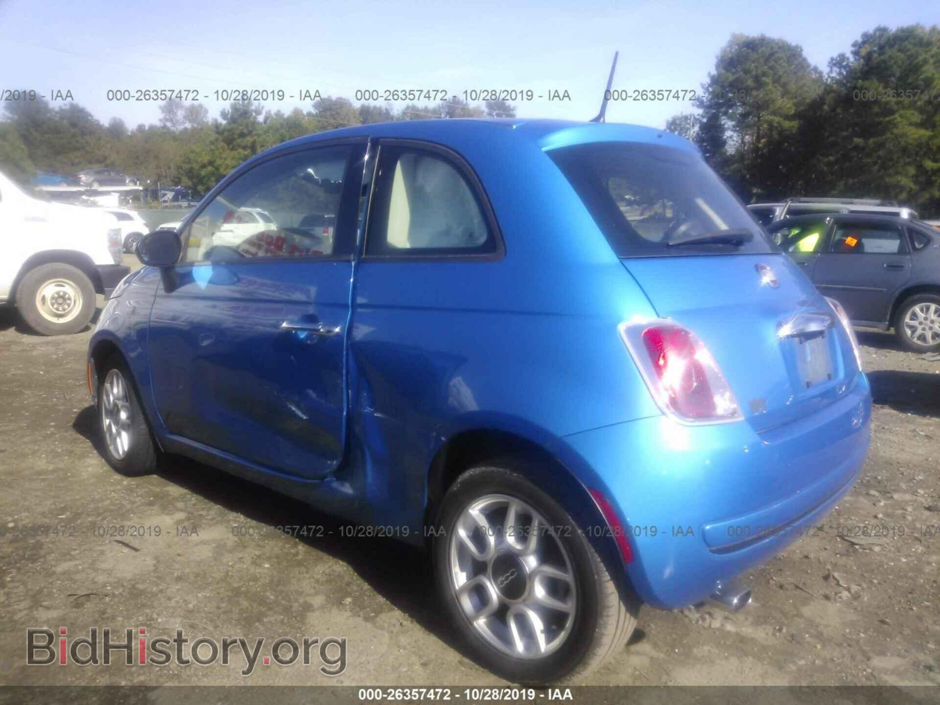2015 FIAT 500 - VIN: 3C3CFFAR9FT603458 - Photo 3