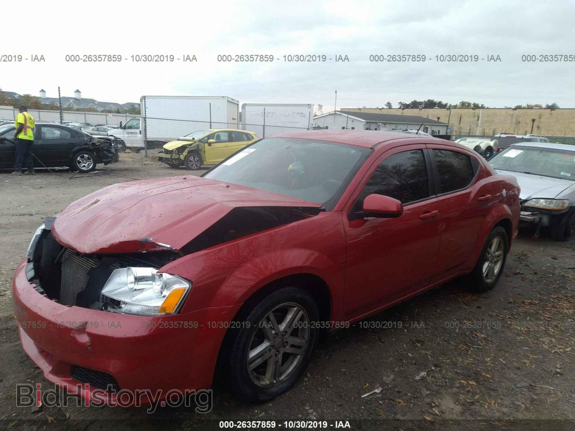 2012 DODGE AVENGER - VIN: 1C3CDZCB0CN161740 - Фото 2