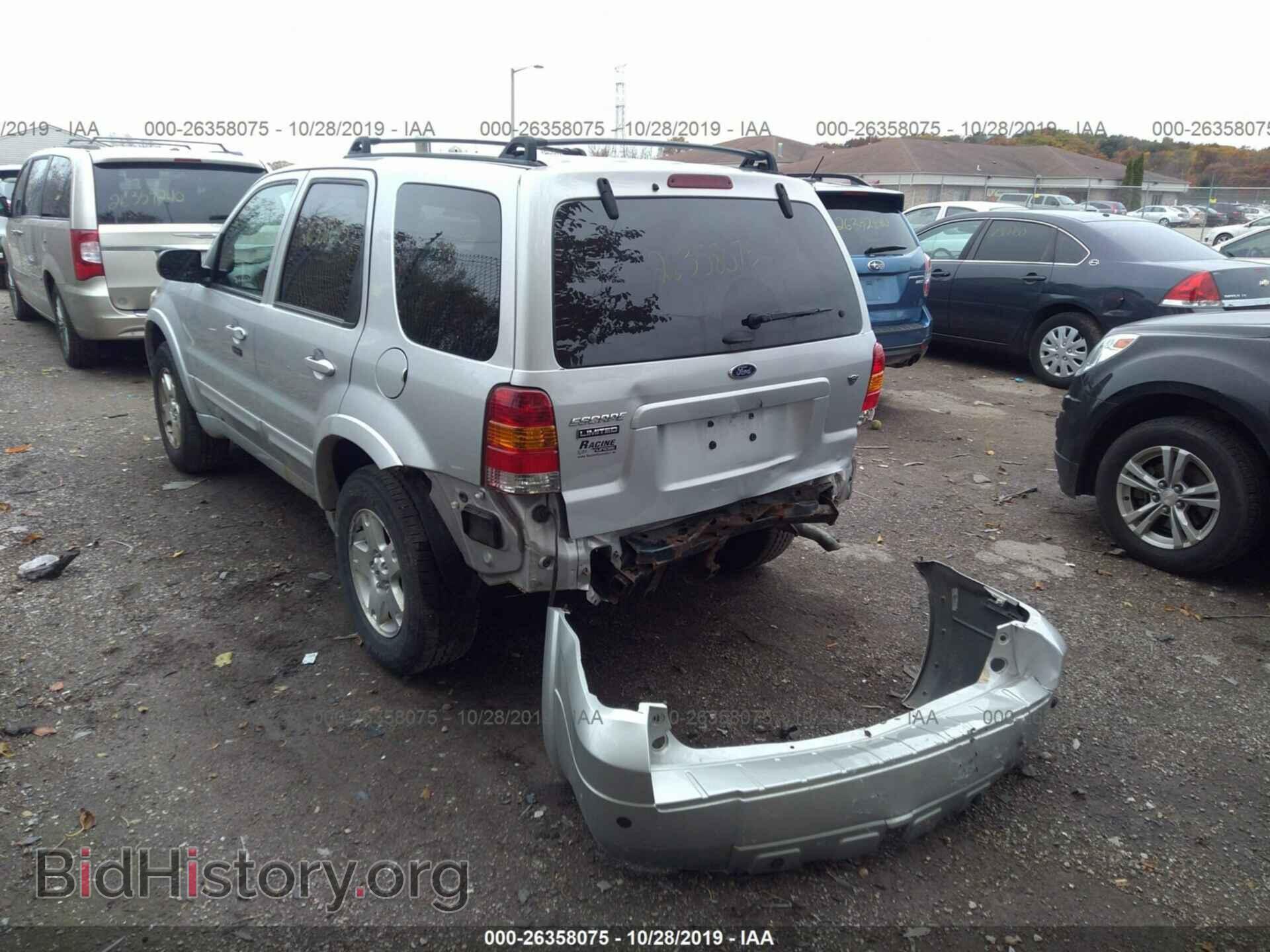 2006 FORD ESCAPE - VIN: 1FMYU04116KD48506 - Фото 3