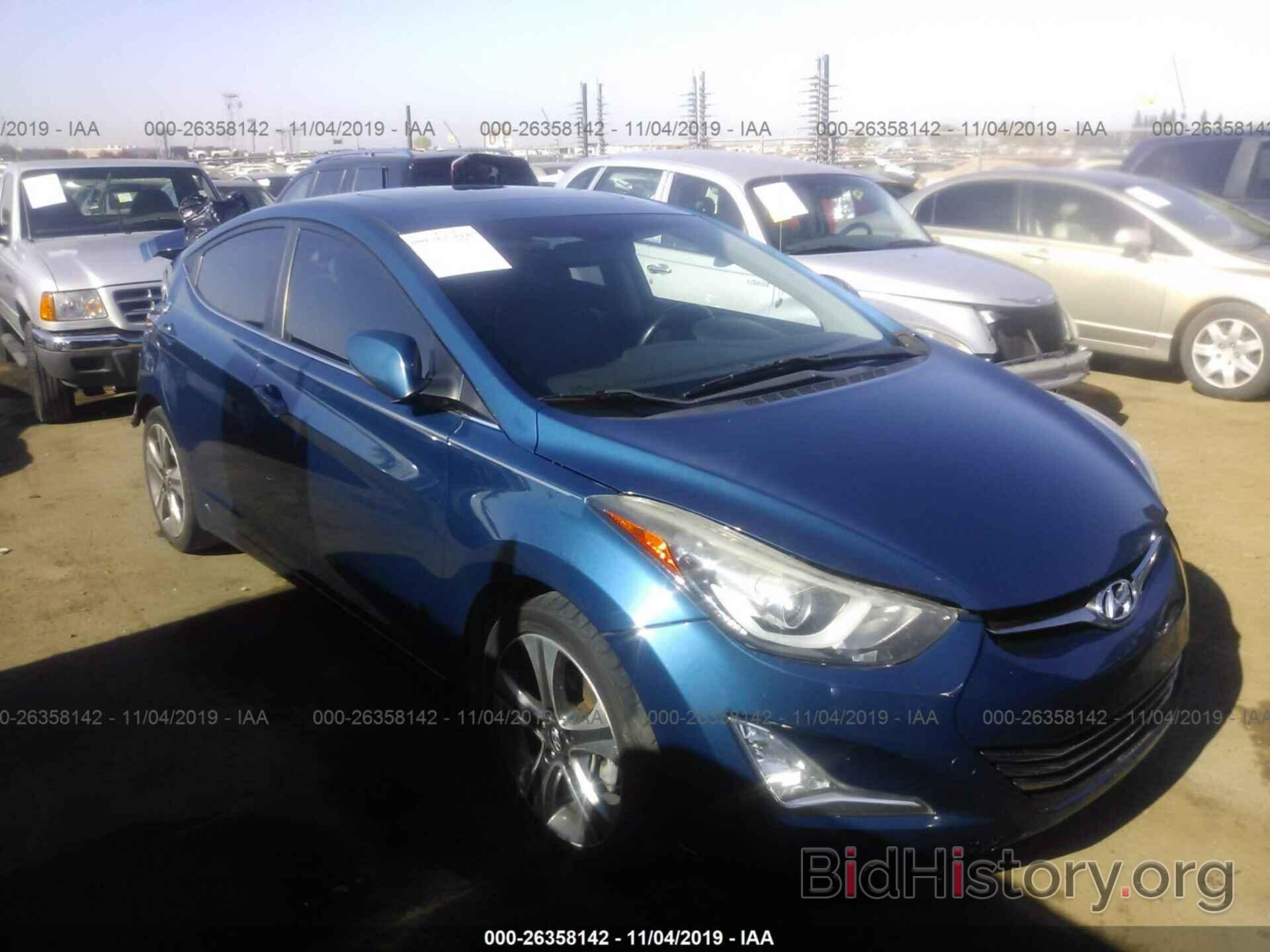 Фотография KMHDH4AH8EU051151 - HYUNDAI ELANTRA 2014