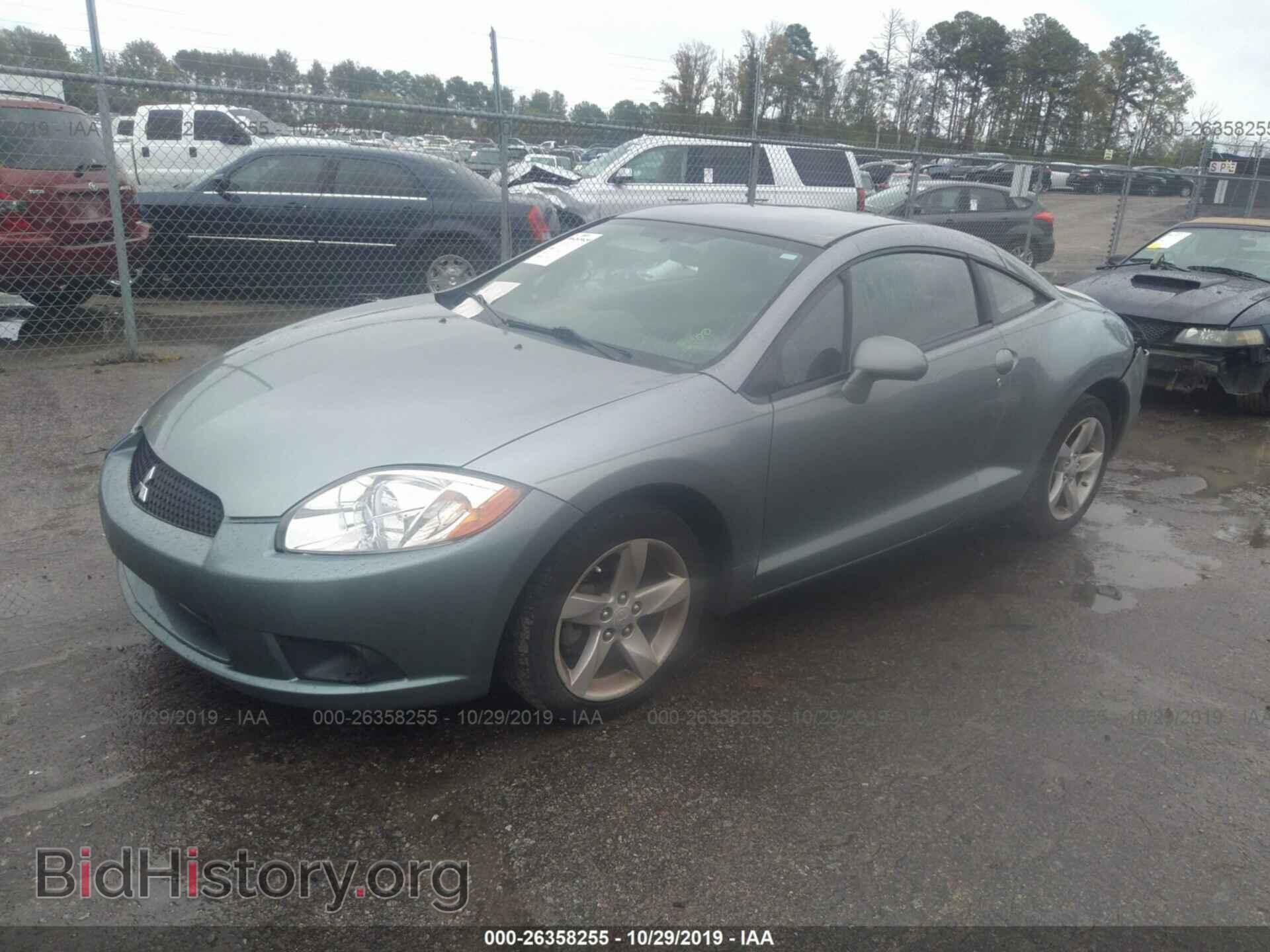 2009 MITSUBISHI ECLIPSE - VIN: 4A3AK24F99E021399 - Фото 2
