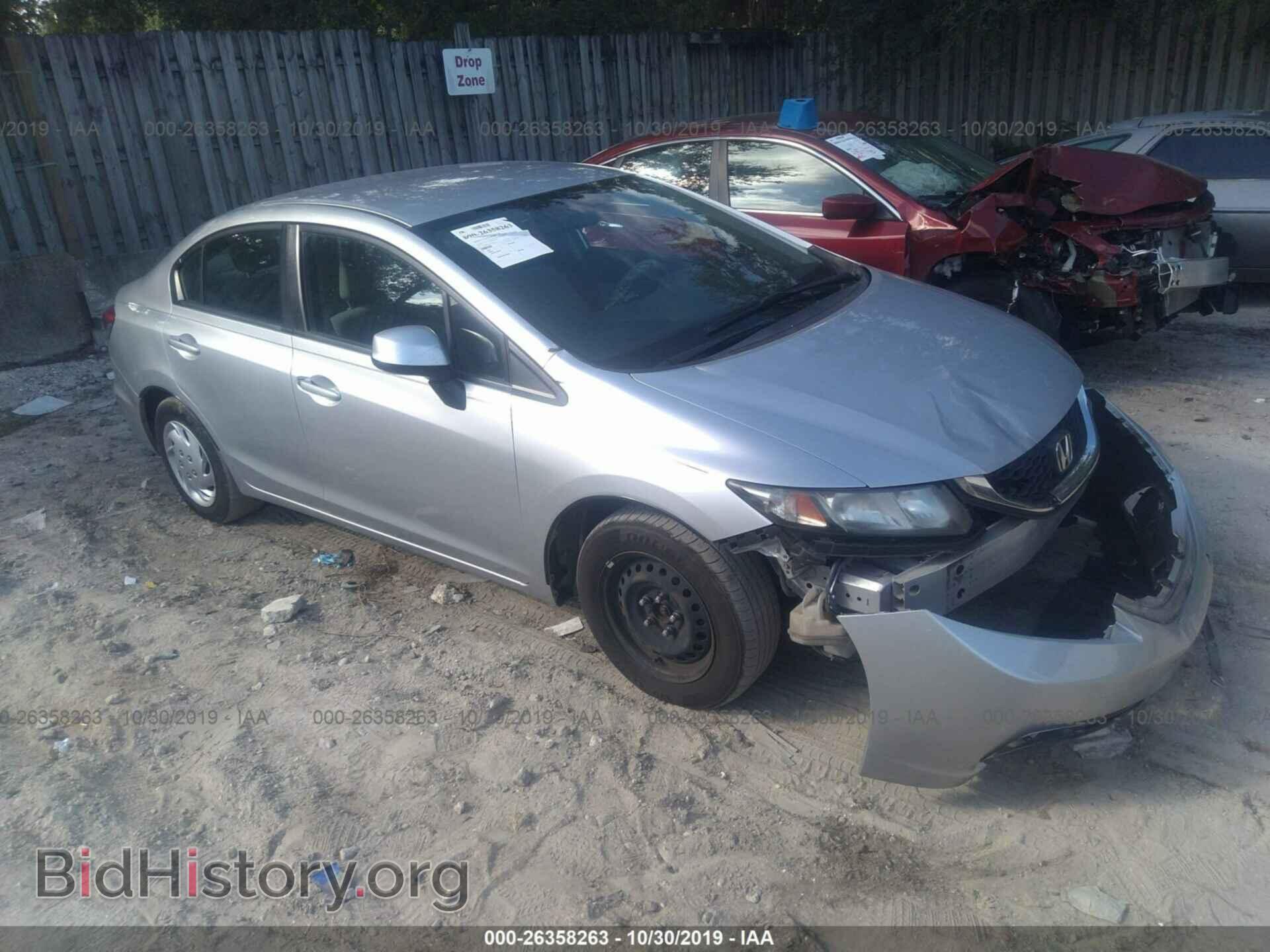 Фотография 19XFB2F55DE099706 - HONDA CIVIC 2013