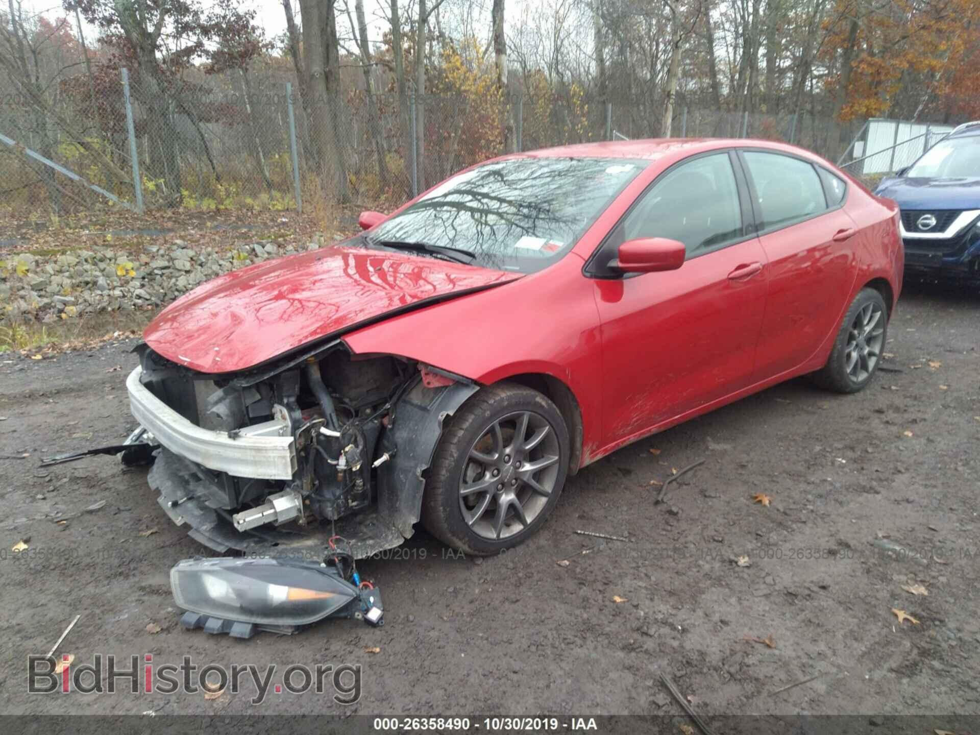 2013 DODGE DART - VIN: 1C3CDFBA1DD342179 - Фото 2