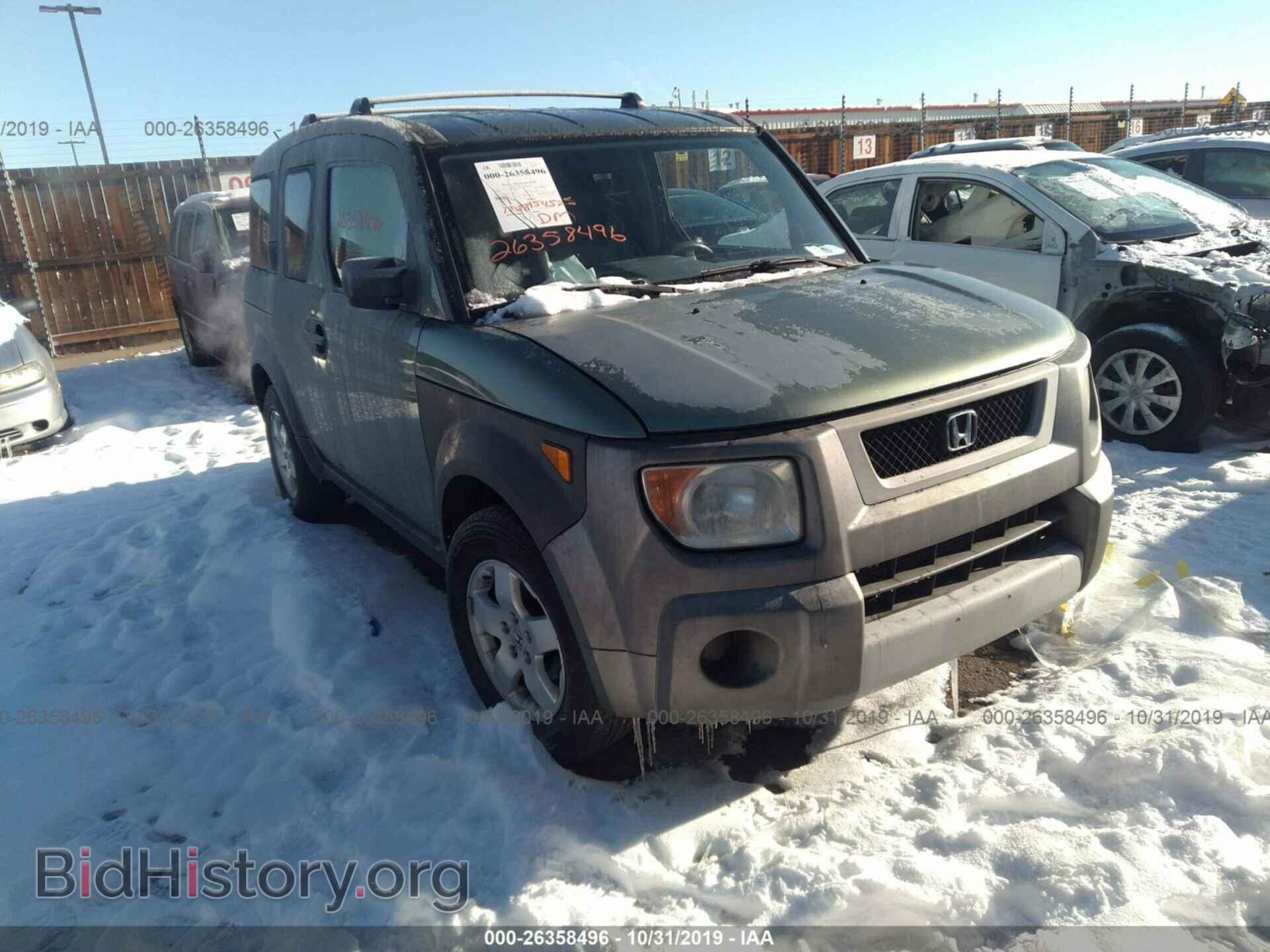 Фотография 5J6YH28503L022424 - HONDA ELEMENT 2003