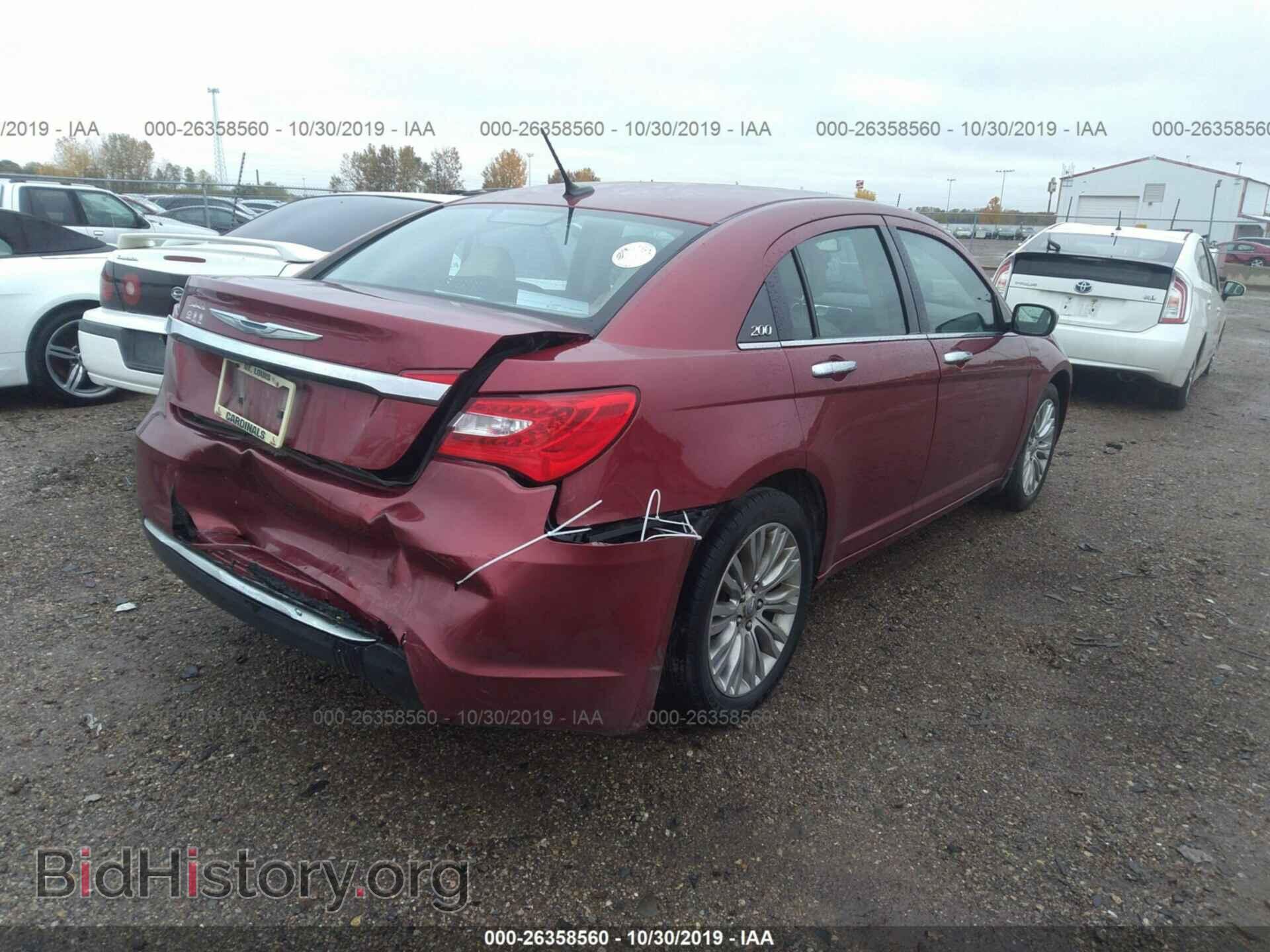 2013 CHRYSLER 200 - VIN: 1C3CCBCG4DN505898 - Photo 4