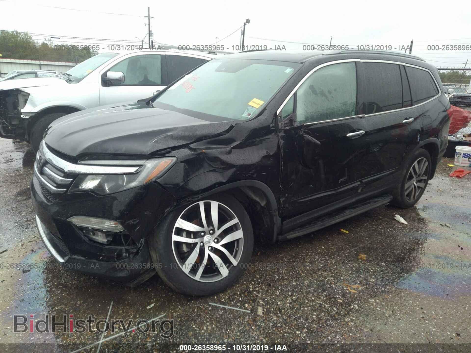2016 HONDA PILOT - VIN: 5FNYF5H97GB049452 - Фото 2