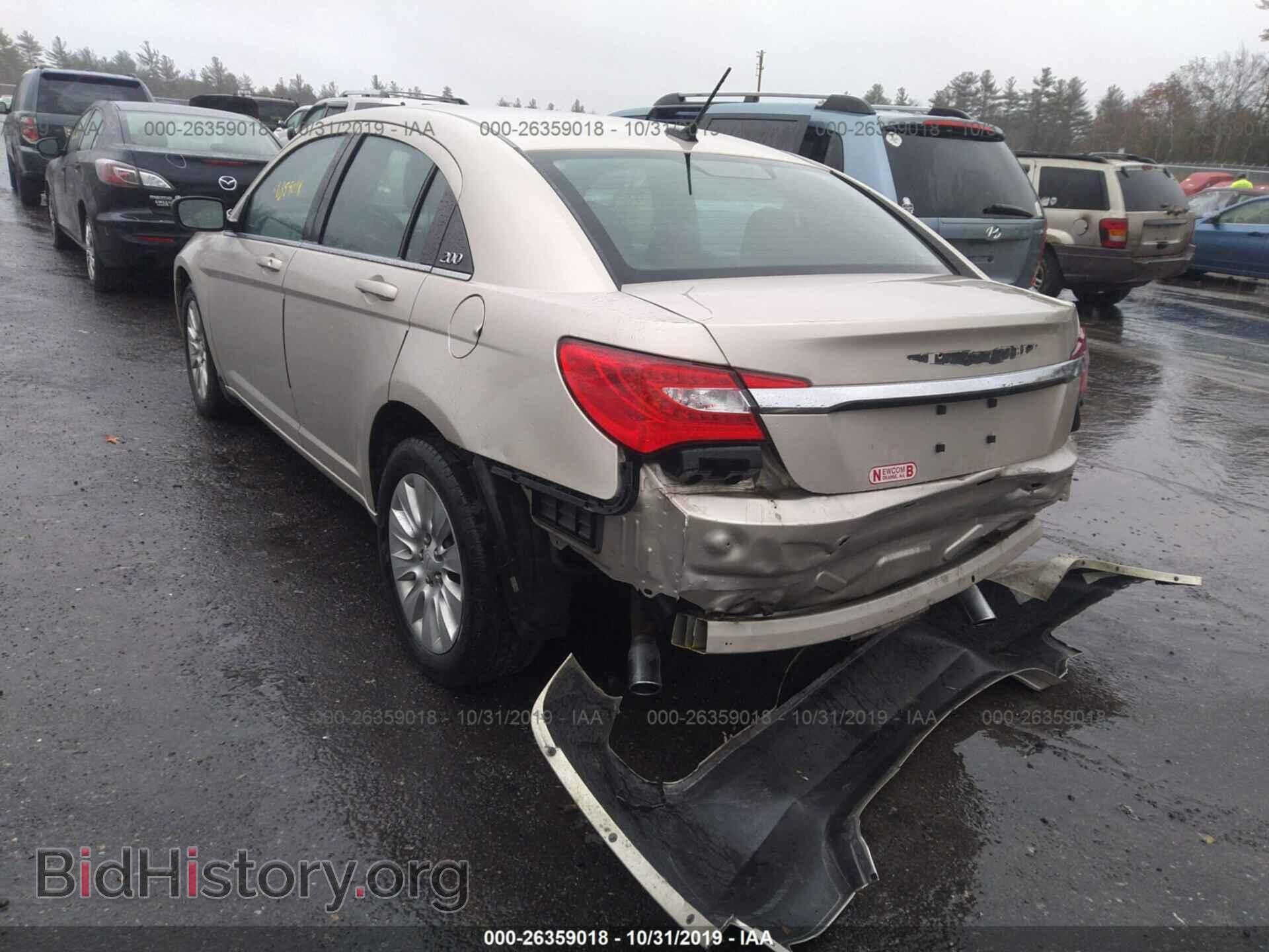 2013 CHRYSLER 200 - VIN: 1C3CCBAG3DN739467 - Фото 3