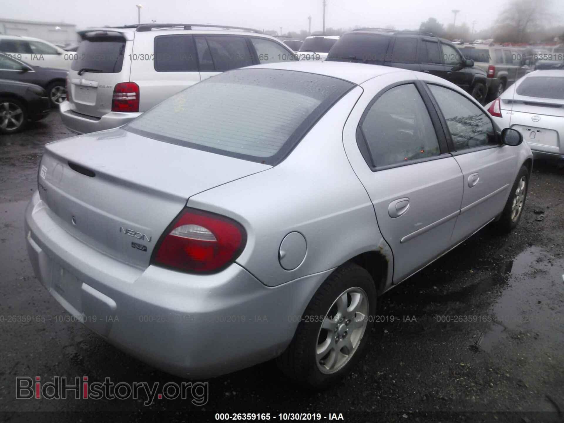 2005 DODGE NEON - VIN: 1B3ES56C65D223093 - Photo 4