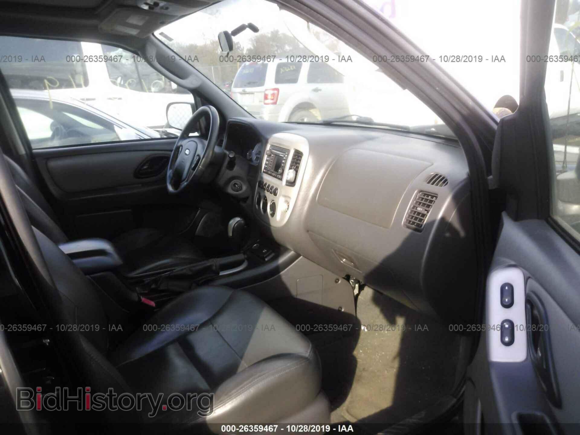 2006 FORD ESCAPE - VIN: 1FMCU96H16KC44400 - Фото 5