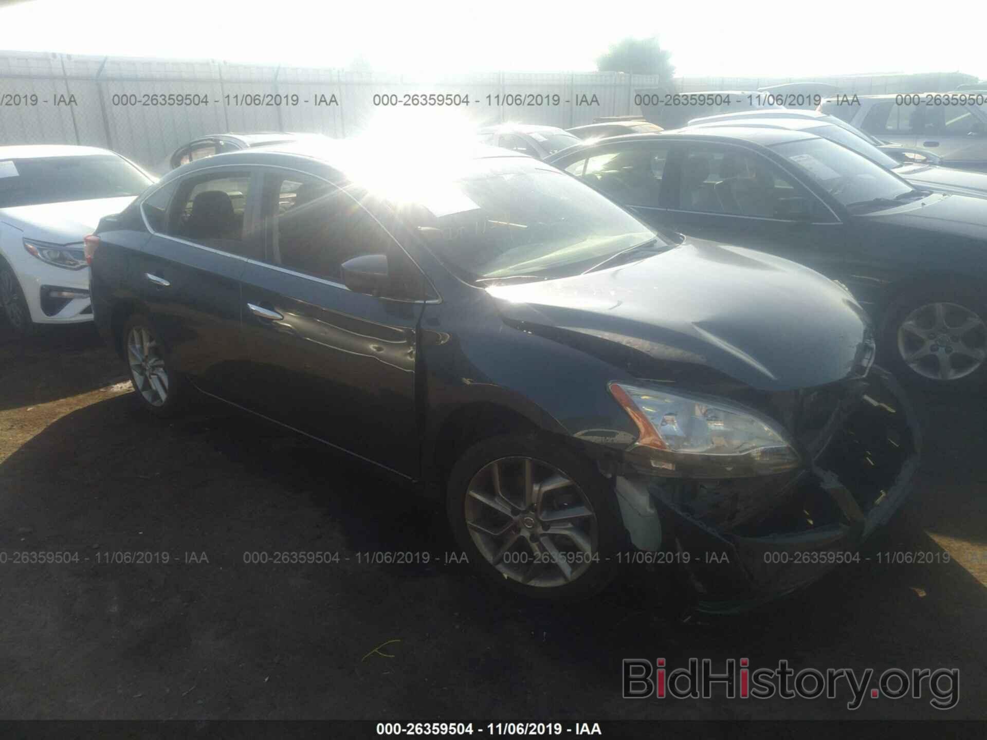 Photo 3N1AB7AP9EY330352 - NISSAN SENTRA 2014