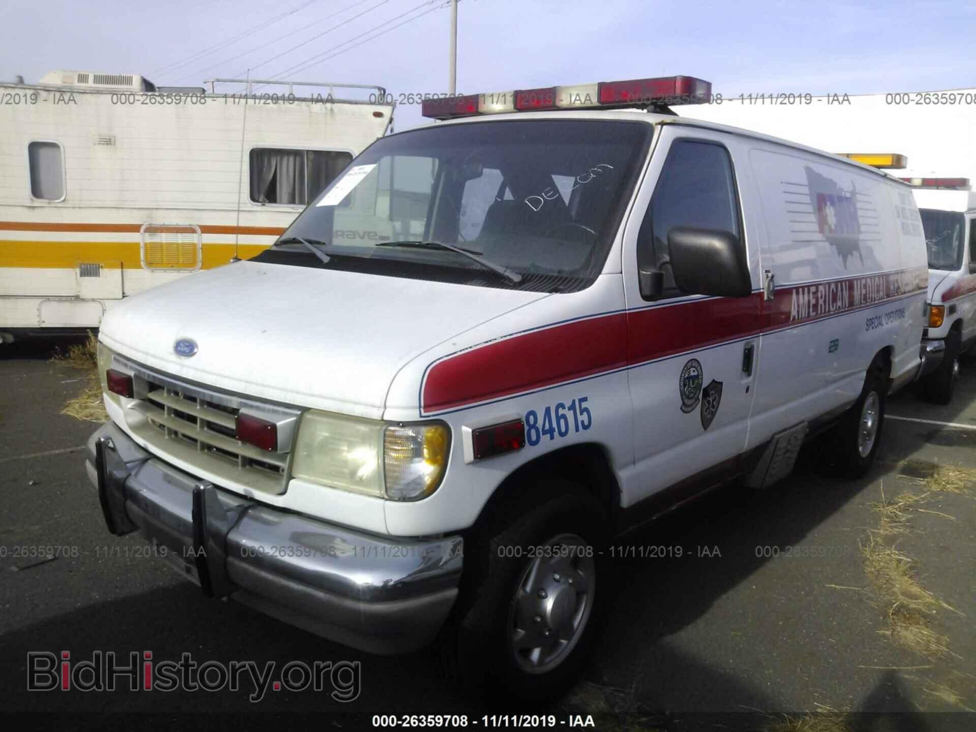 1995 FORD ECONOLINE - VIN: 1FDJS34F6SHA84615 - Фото 2