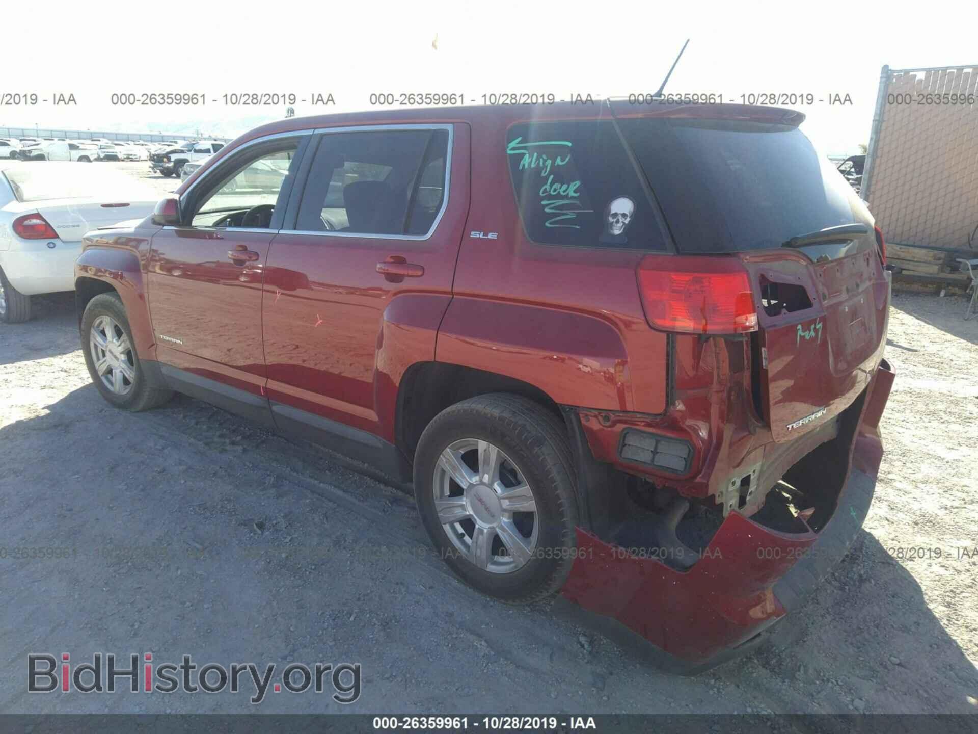 2014 GMC TERRAIN - VIN: 2GKALMEK5E6310371 - Фото 3
