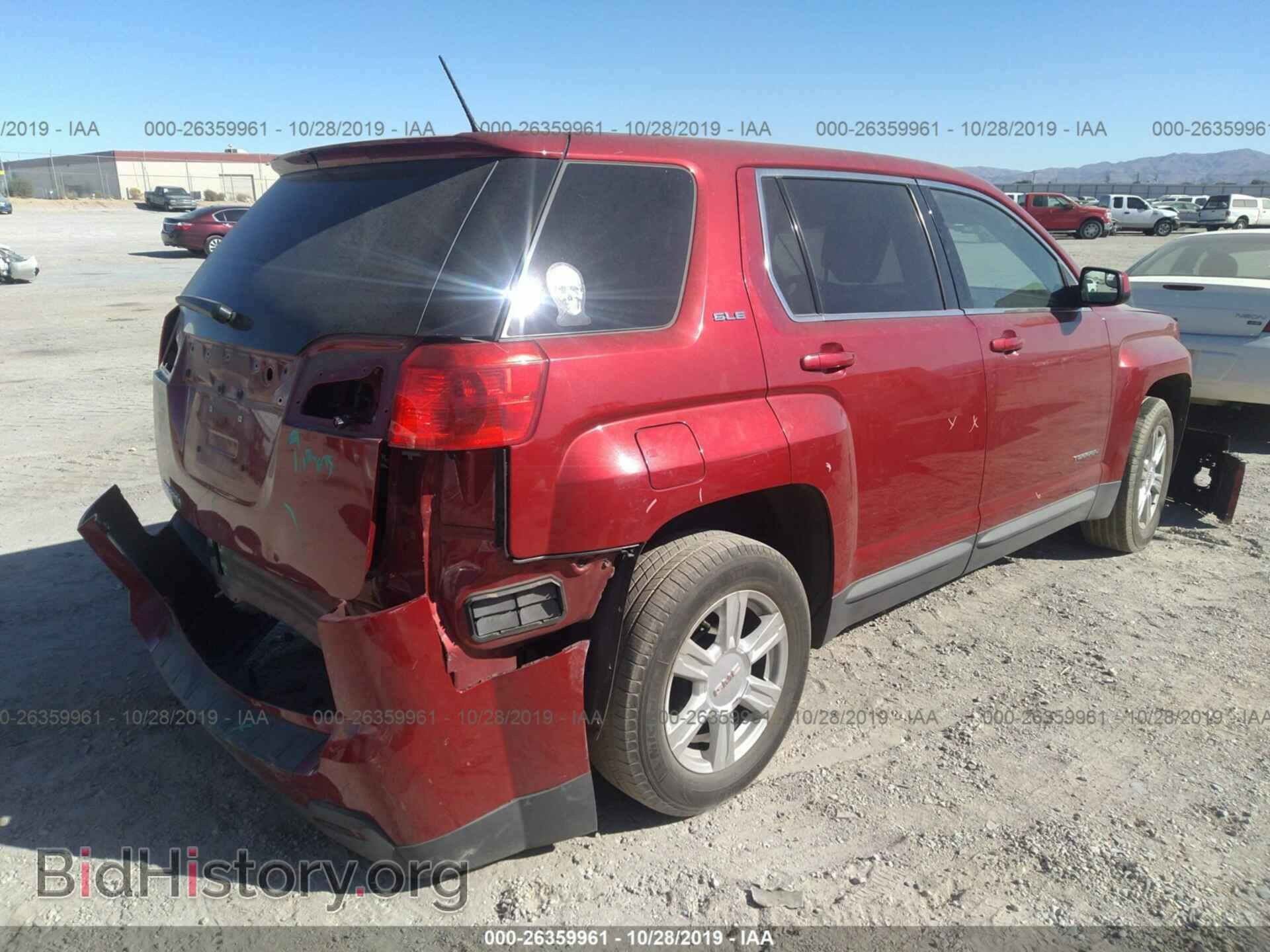 2014 GMC TERRAIN - VIN: 2GKALMEK5E6310371 - Фото 4