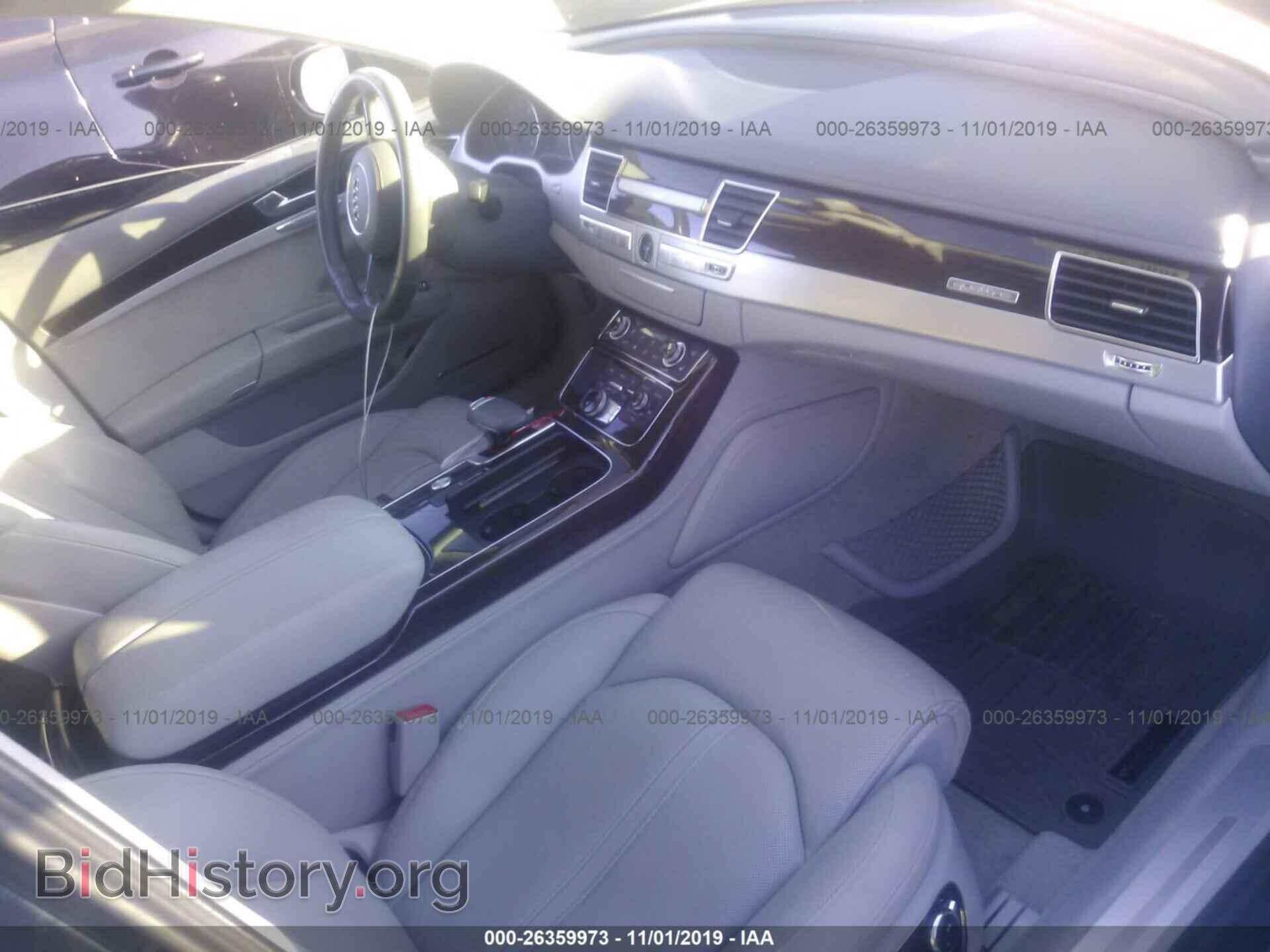 2012 AUDI A8 - VIN: WAUAVAFD2CN021734 - Фото 5