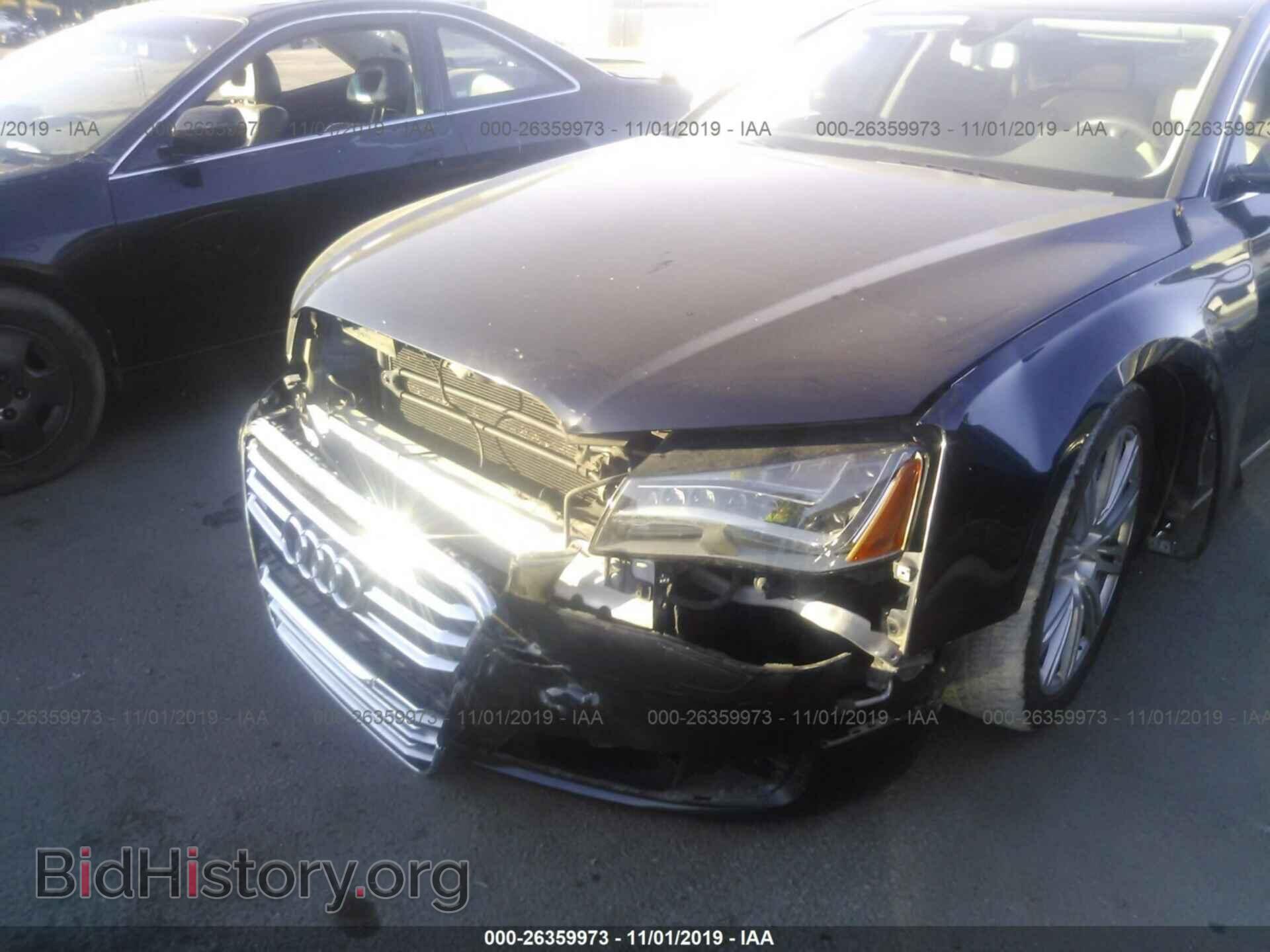 2012 AUDI A8 - VIN: WAUAVAFD2CN021734 - Фото 6