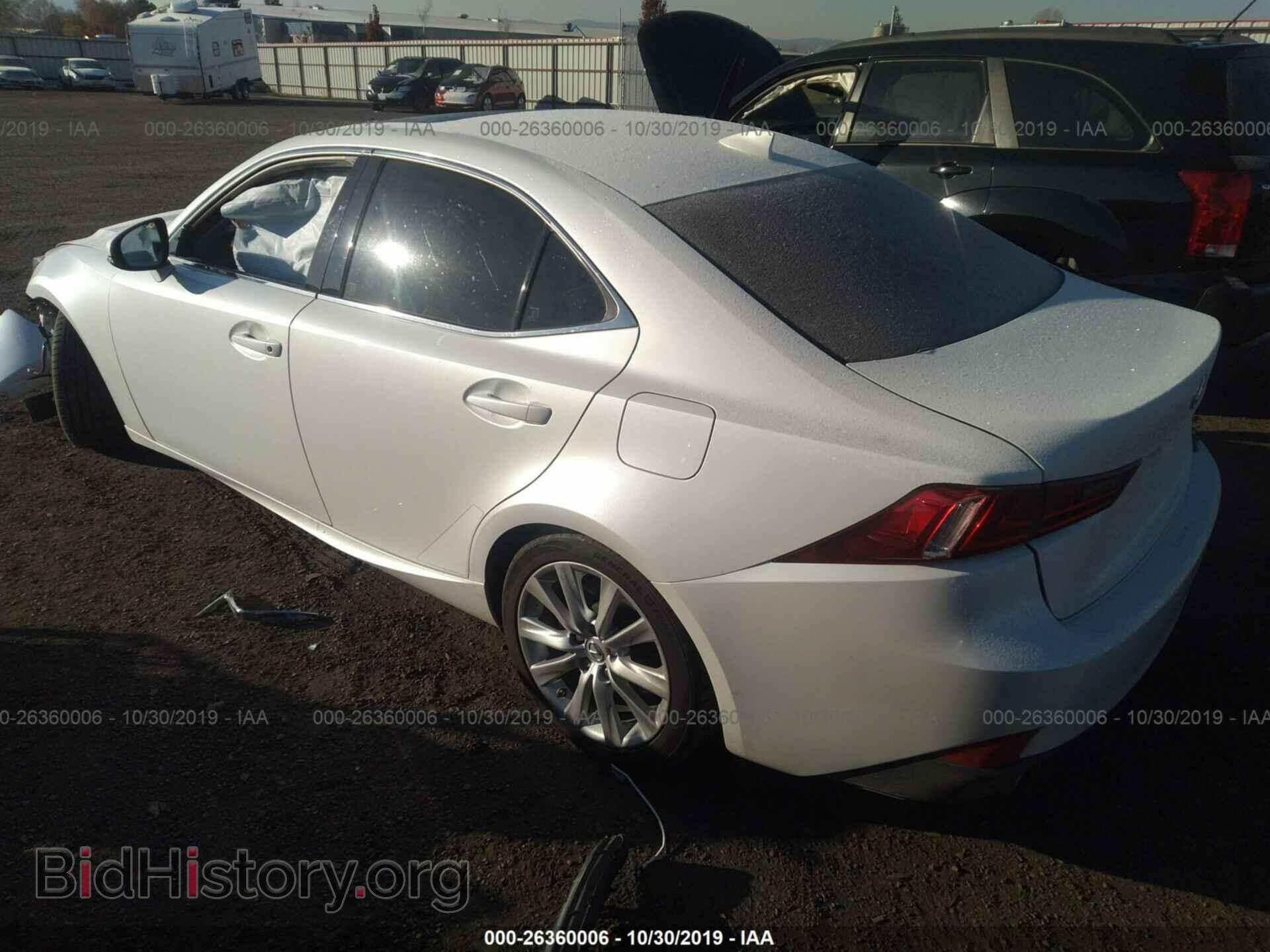 2016 LEXUS IS - VIN: JTHBA1D22G5006062 - Фото 3