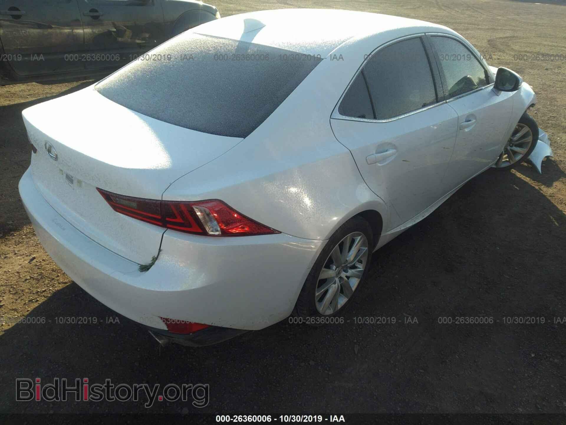 2016 LEXUS IS - VIN: JTHBA1D22G5006062 - Фото 4