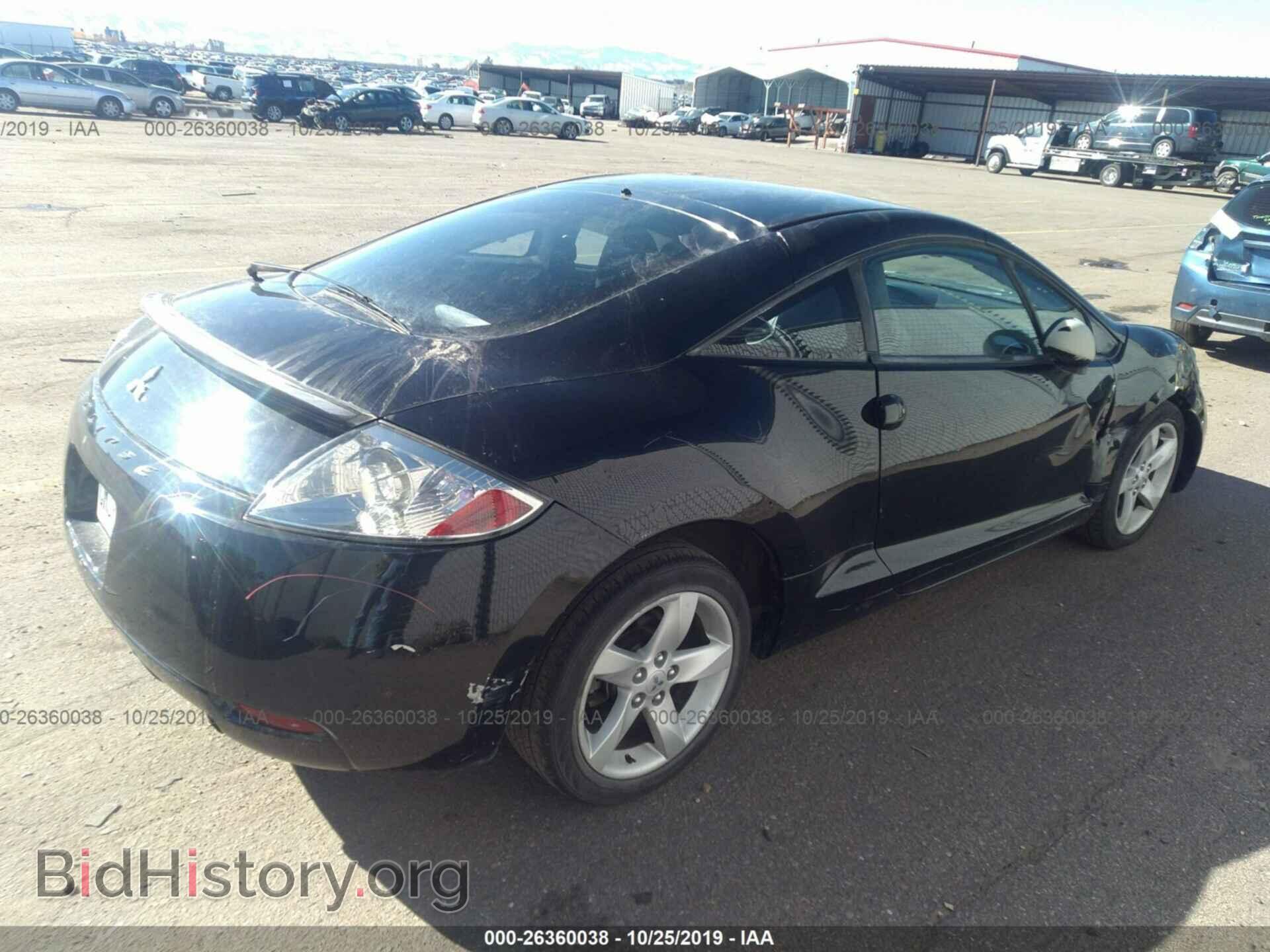 2007 MITSUBISHI ECLIPSE - VIN: 4A3AK24F87E047165 - Фото 4