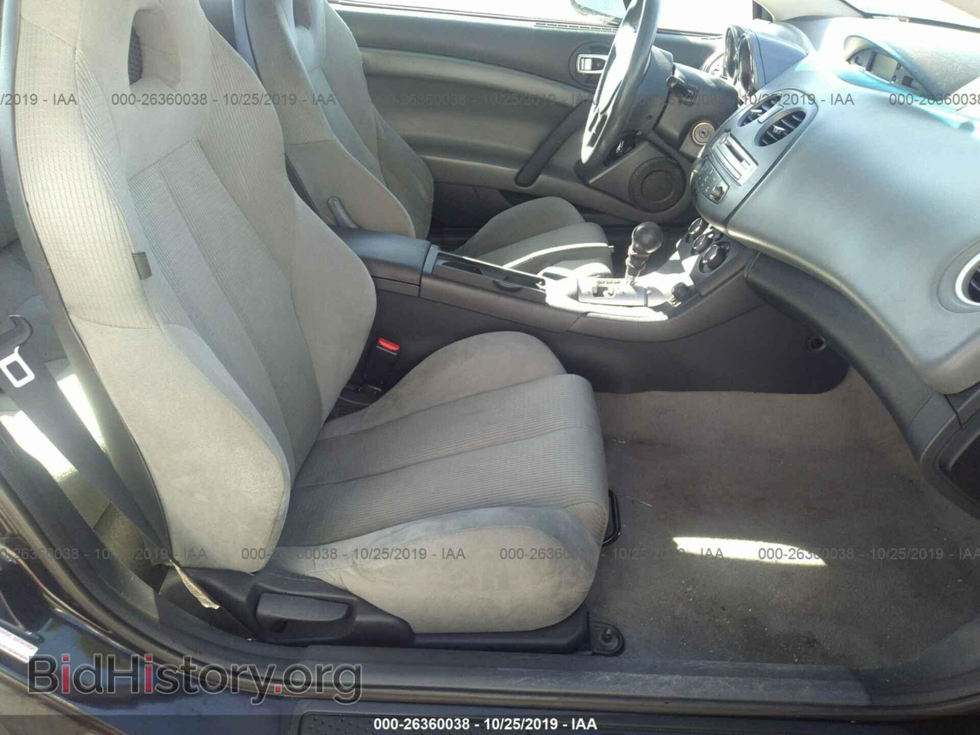 2007 MITSUBISHI ECLIPSE - VIN: 4A3AK24F87E047165 - Фото 5