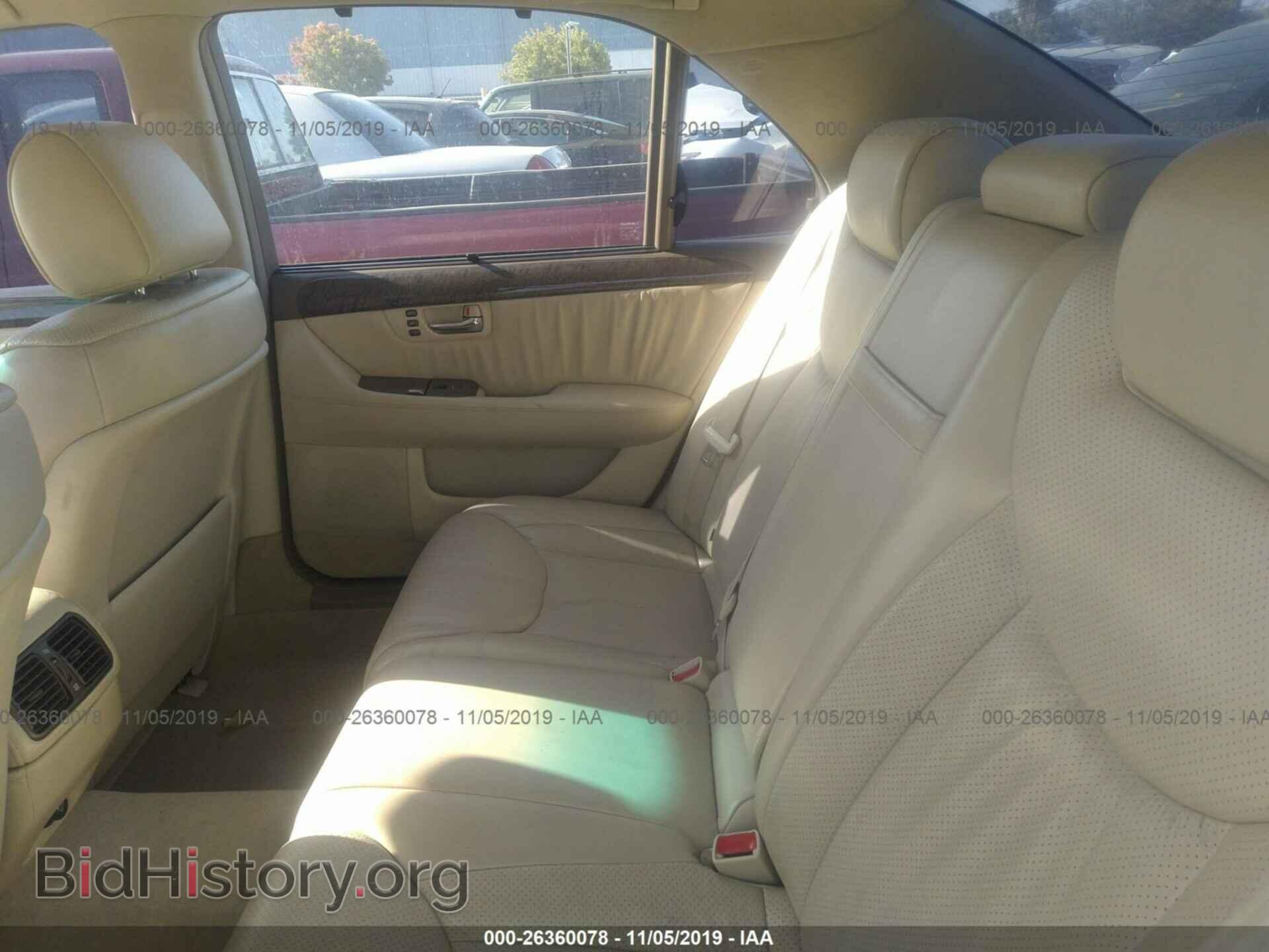 2001 LEXUS LS - VIN: JTHBN30F210051855 - Photo 8