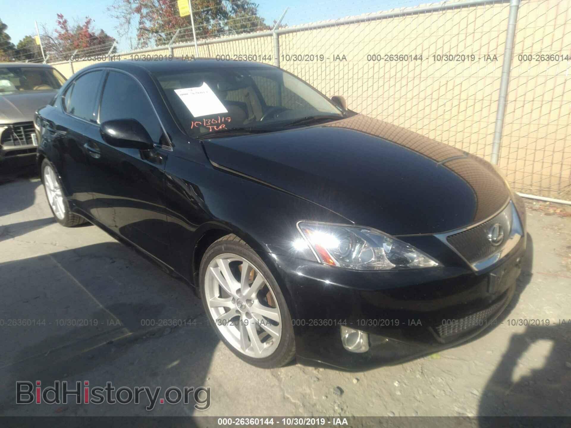 Photo JTHBE262772012044 - LEXUS IS 2007