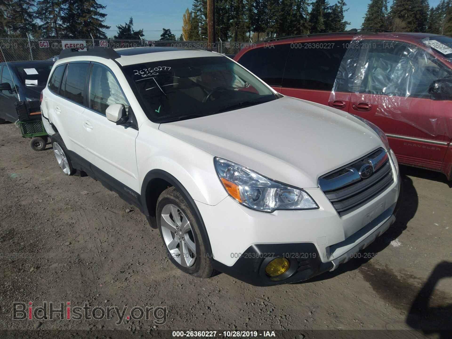 Фотография 4S4BRBLC1E3234780 - SUBARU OUTBACK 2014