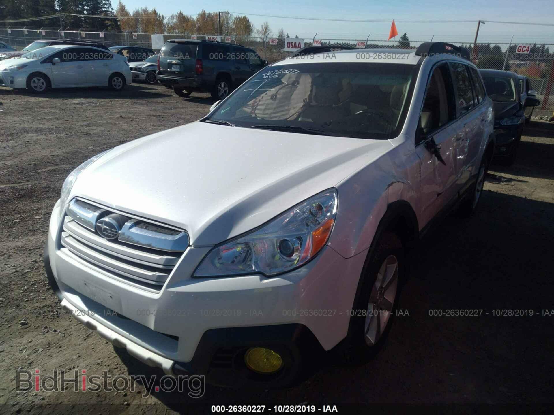2014 SUBARU OUTBACK - VIN: 4S4BRBLC1E3234780 - Фото 2