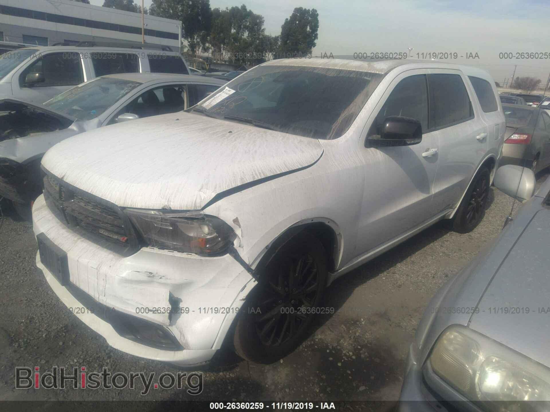 2016 DODGE DURANGO - VIN: 1C4SDHCT6GC502750 - Фото 2