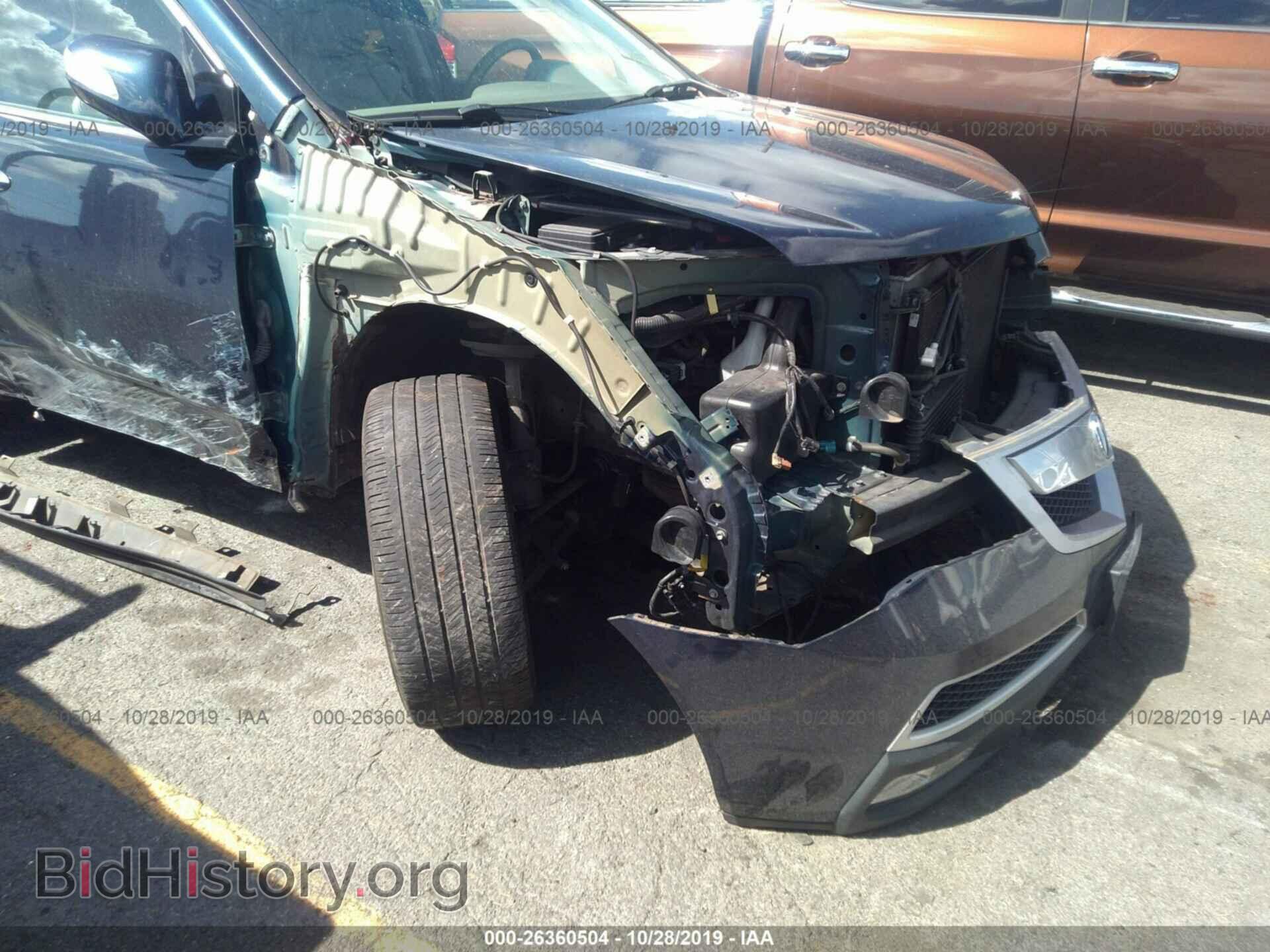 2013 ACURA MDX - VIN: 2HNYD2H2XDH522218 - Фото 6