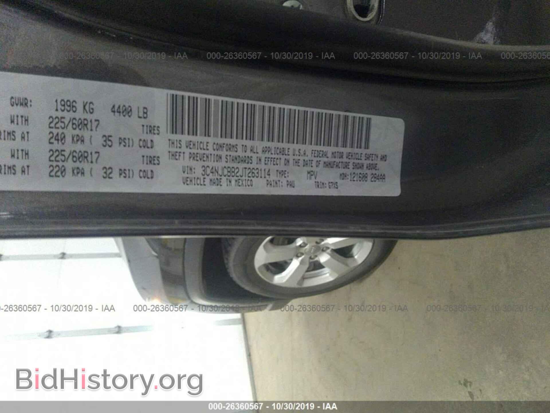 2018 JEEP COMPASS - VIN: 3C4NJCBB2JT263114 - Photo 9