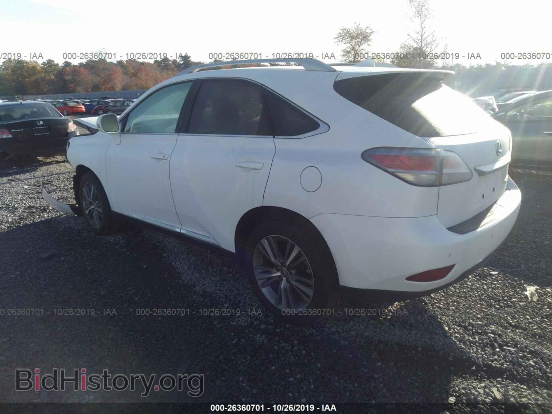 2015 LEXUS RX - VIN: 2T2BK1BA4FC300049 - Photo 3