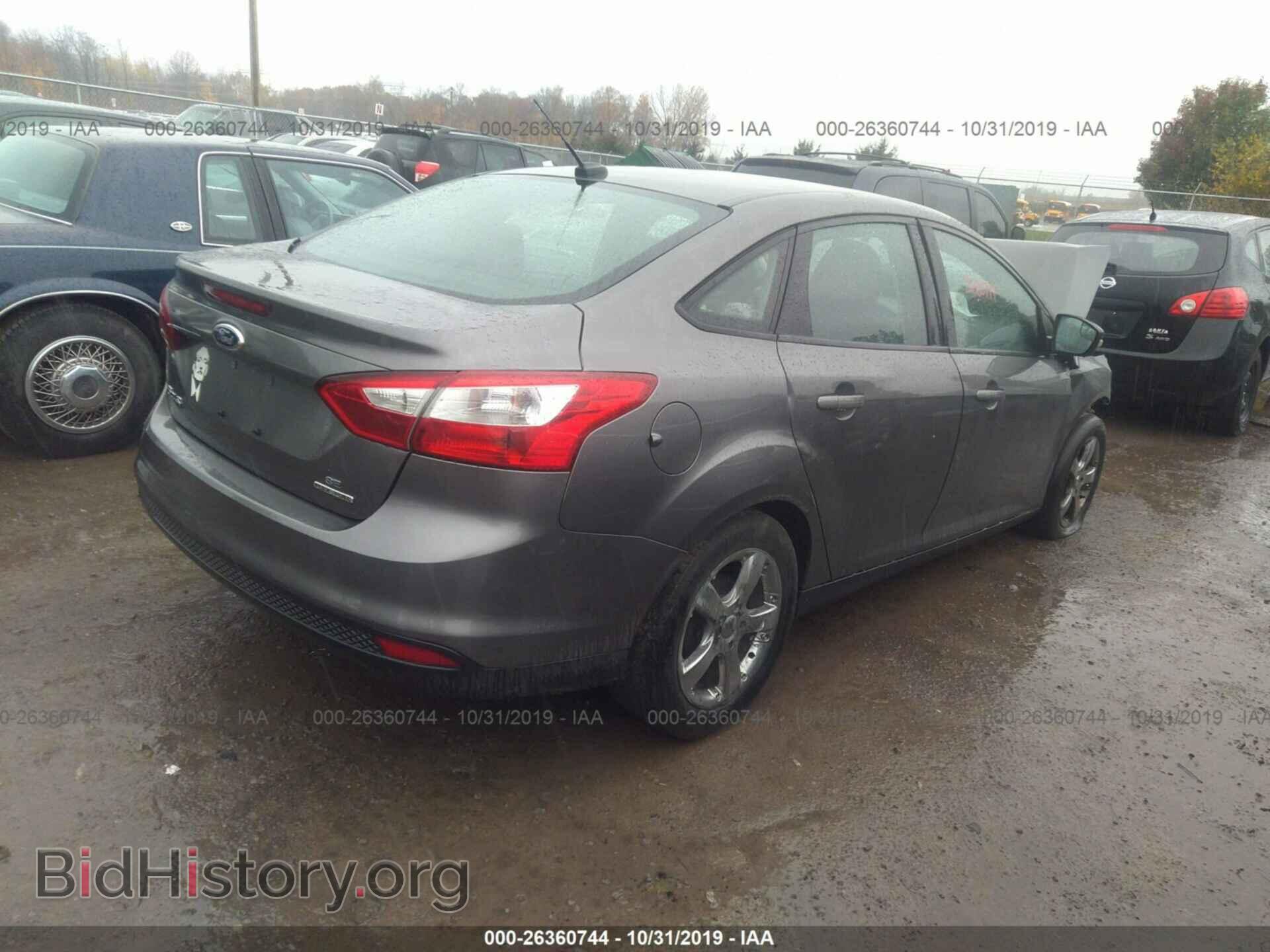 2013 FORD FOCUS - VIN: 1FADP3F25DL252960 - Фото 4
