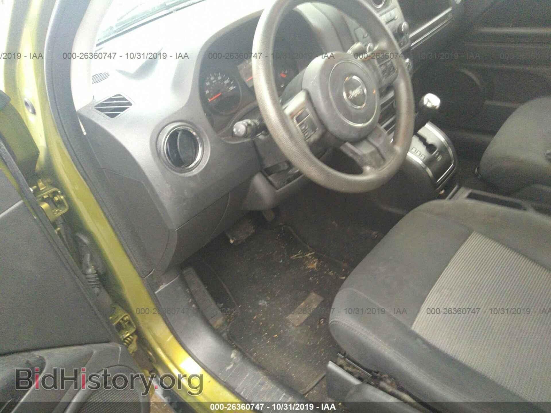 2012 JEEP COMPASS - VIN: 1C4NJDBB3CD555563 - Фото 5