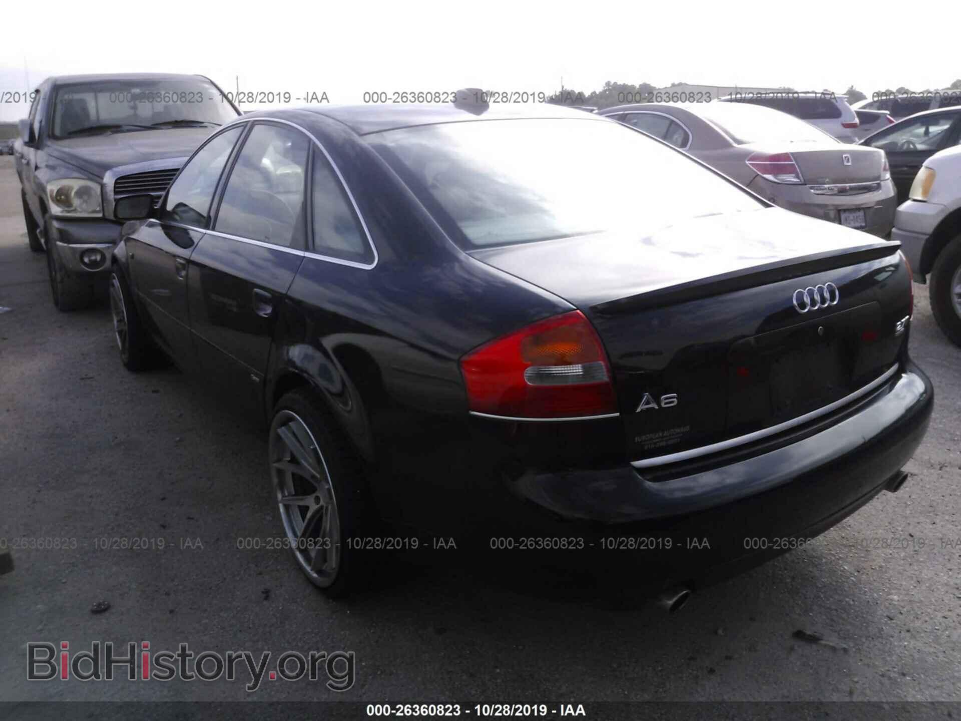 2004 AUDI A6 - VIN: WAUCD64B04N060625 - Фото 3